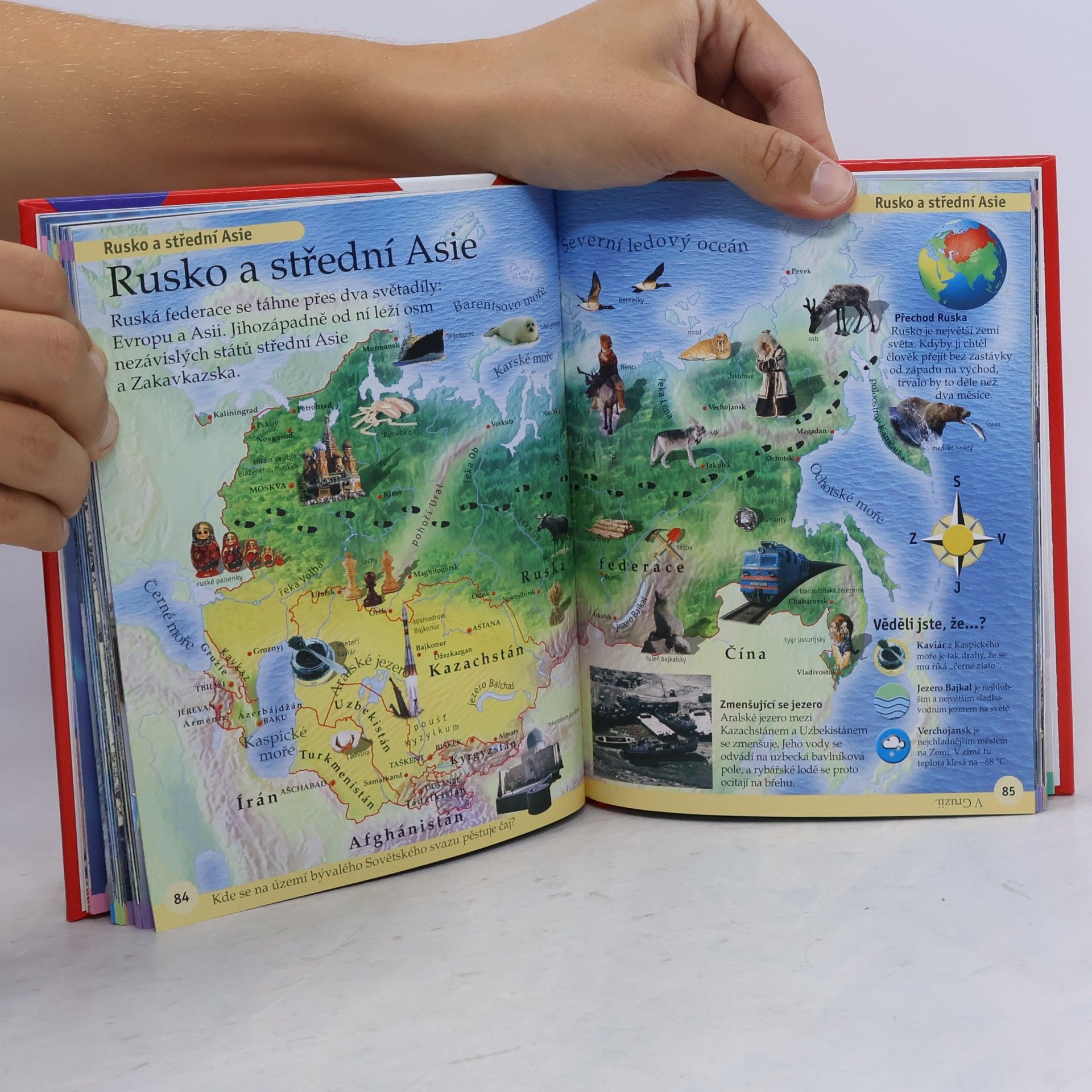 Kateřina Danielová První obrázkový atlas: Dětský obrázkový atlas zemí celého světa