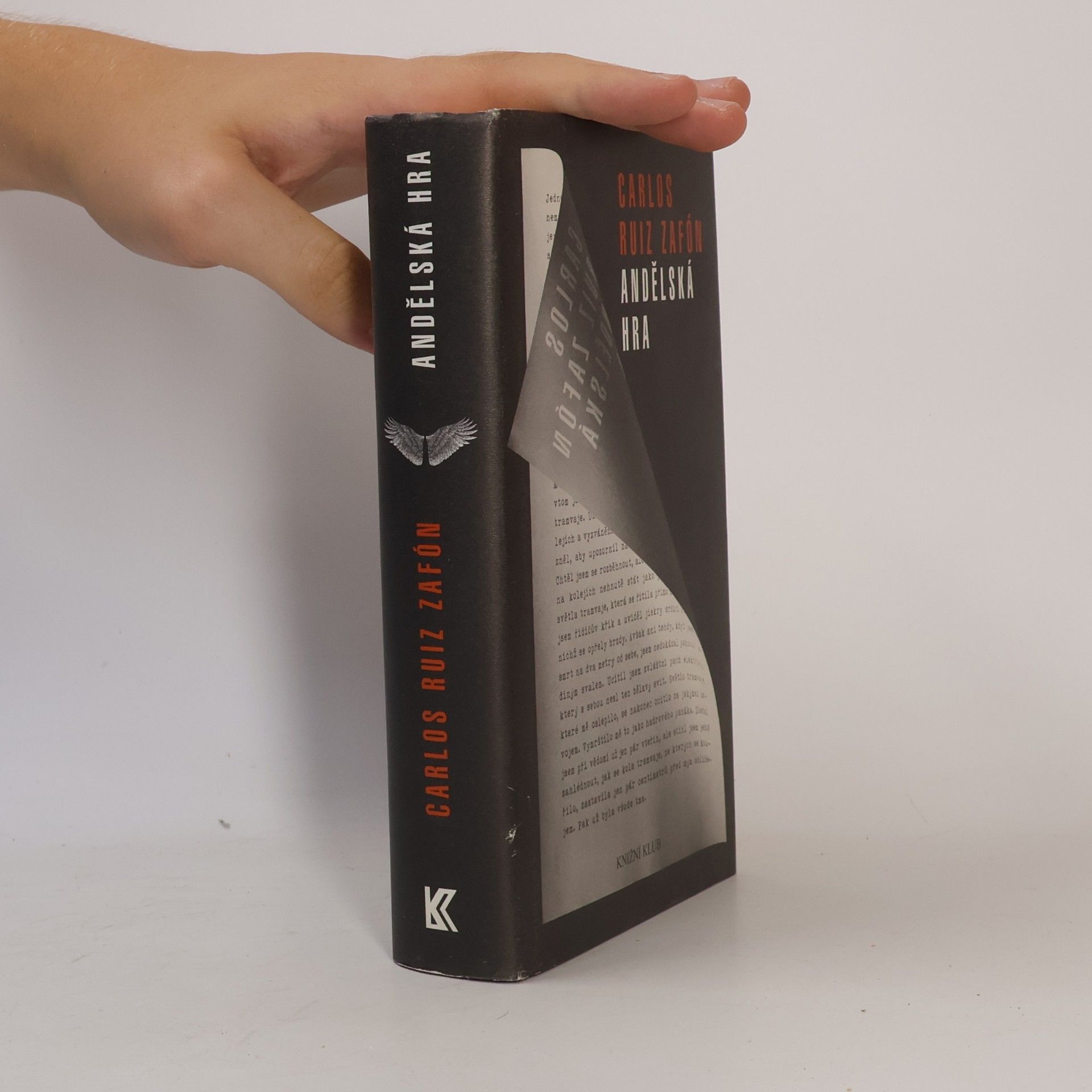 Carlos Ruiz Zafón Andělská hra