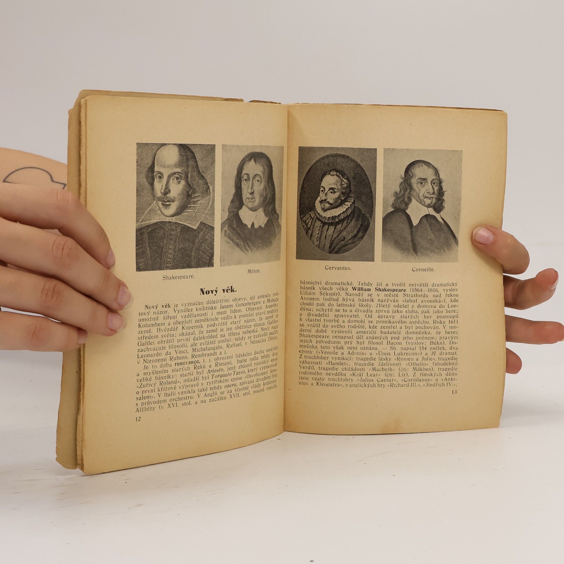 Josef Staněk Přehled dějin světové literatury pro měšťanské školy