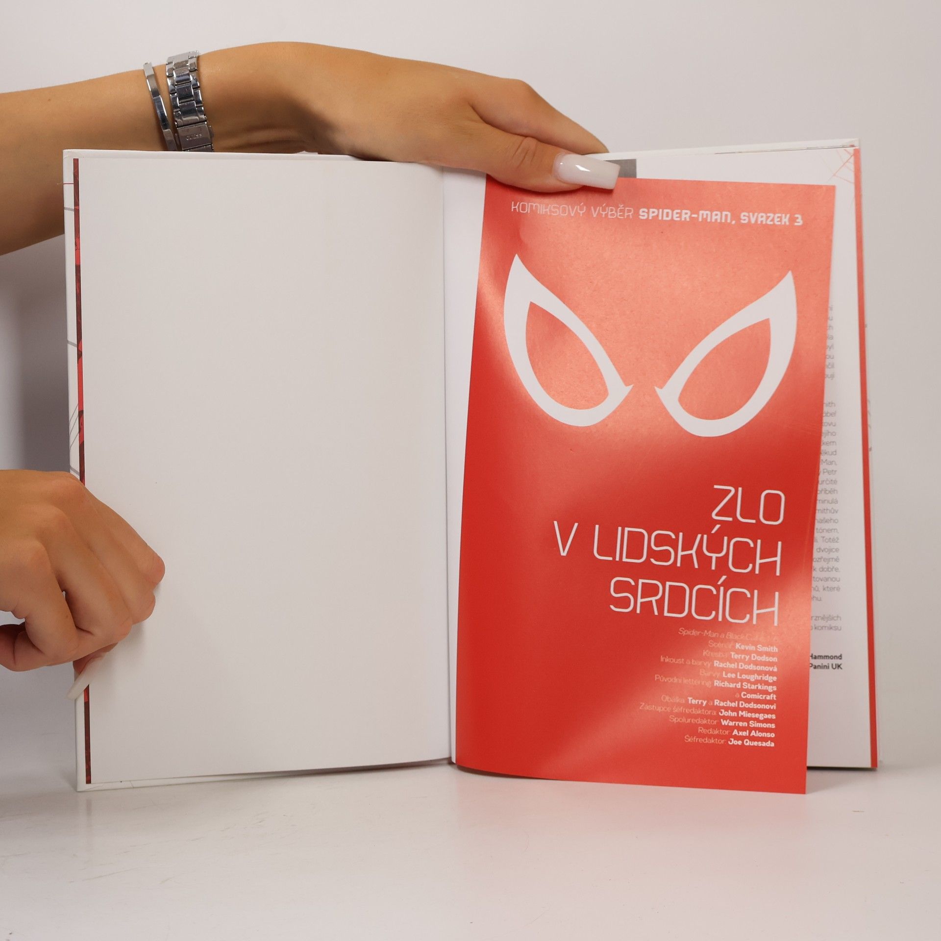 Terry Dodson Komiksový výběr Marvel 3. Spider-Man. Zlo v lidských srdcích
