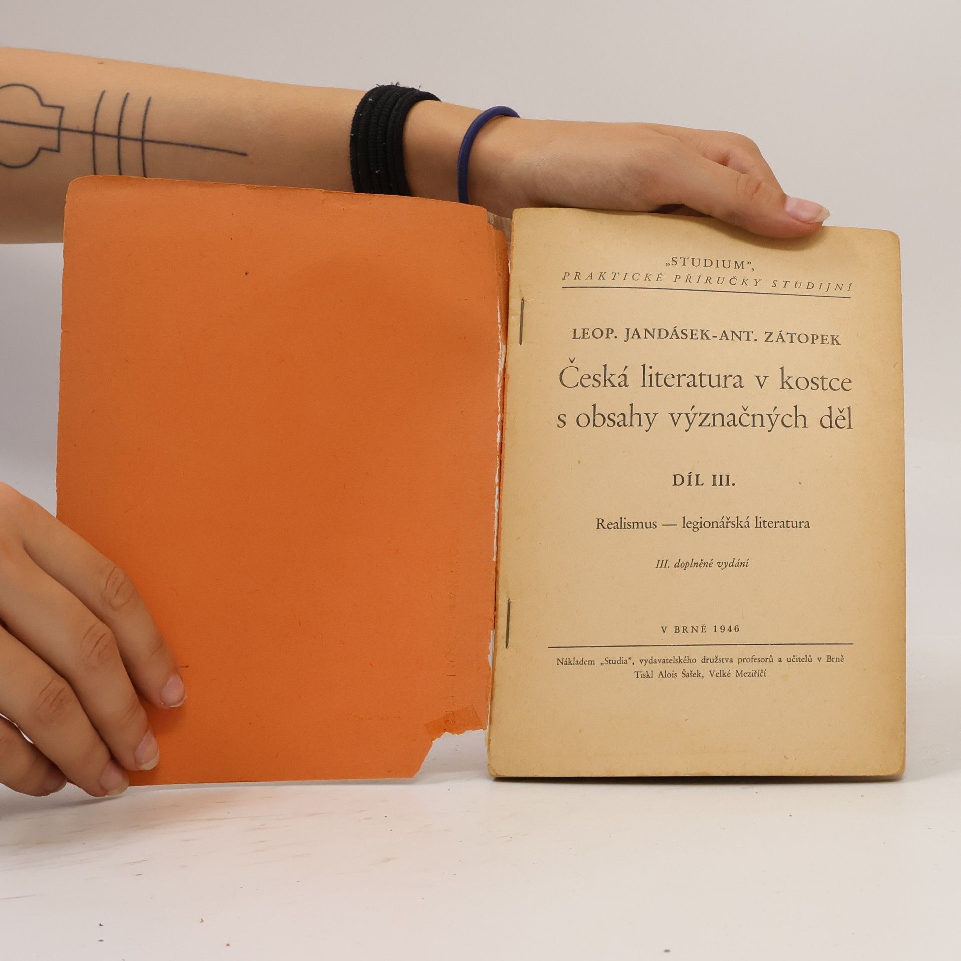 Various authors Česká literatura v kostce s obsahy význačných děl III.