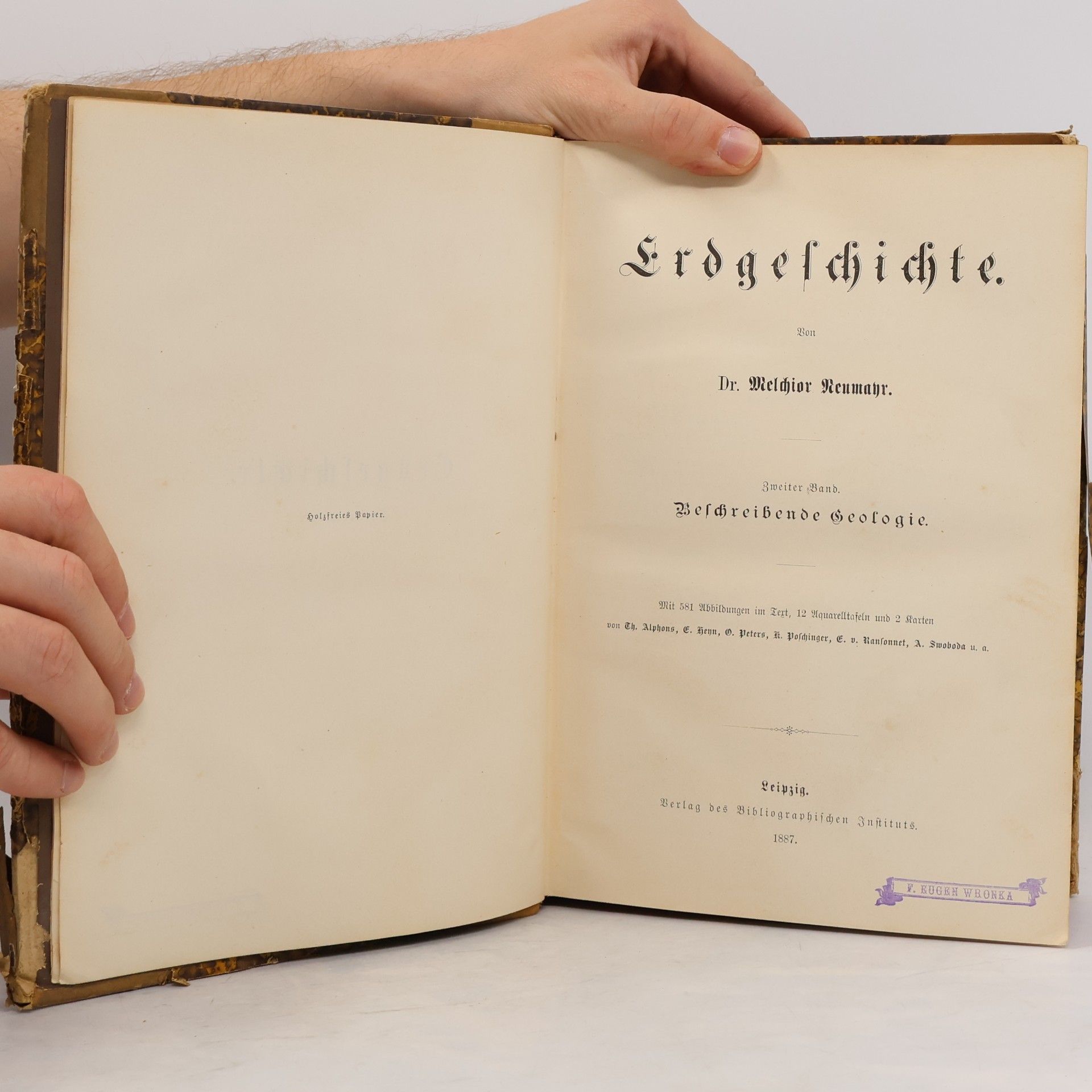 Melchior Neumayr Erdgeschichte II