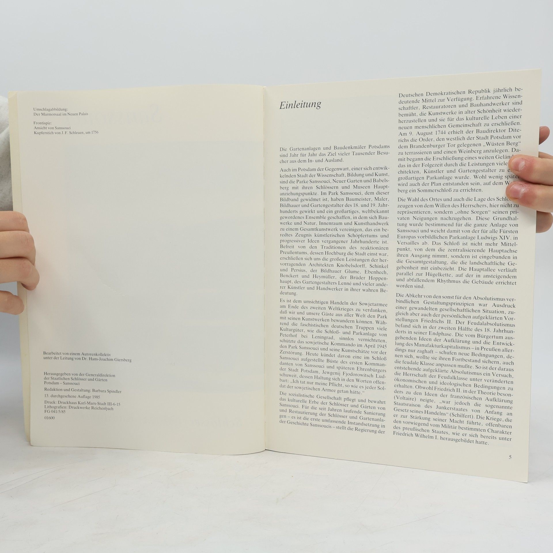 Autores varios Sanssouci