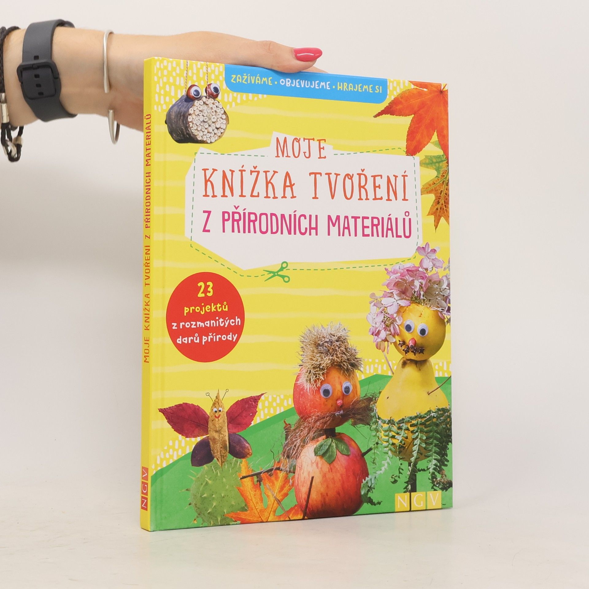 Kolektiv autorů Moje knížka tvoření z přírodních materiálů