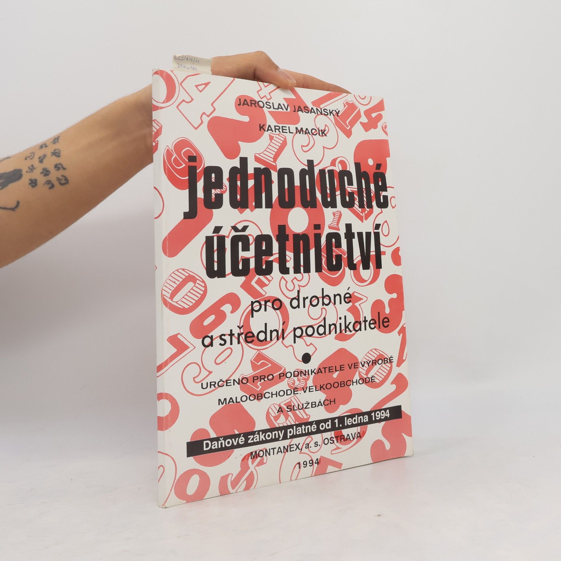 Jaroslav Jasanský Jednoduché účetnictví pro drobné a střední podnikatele