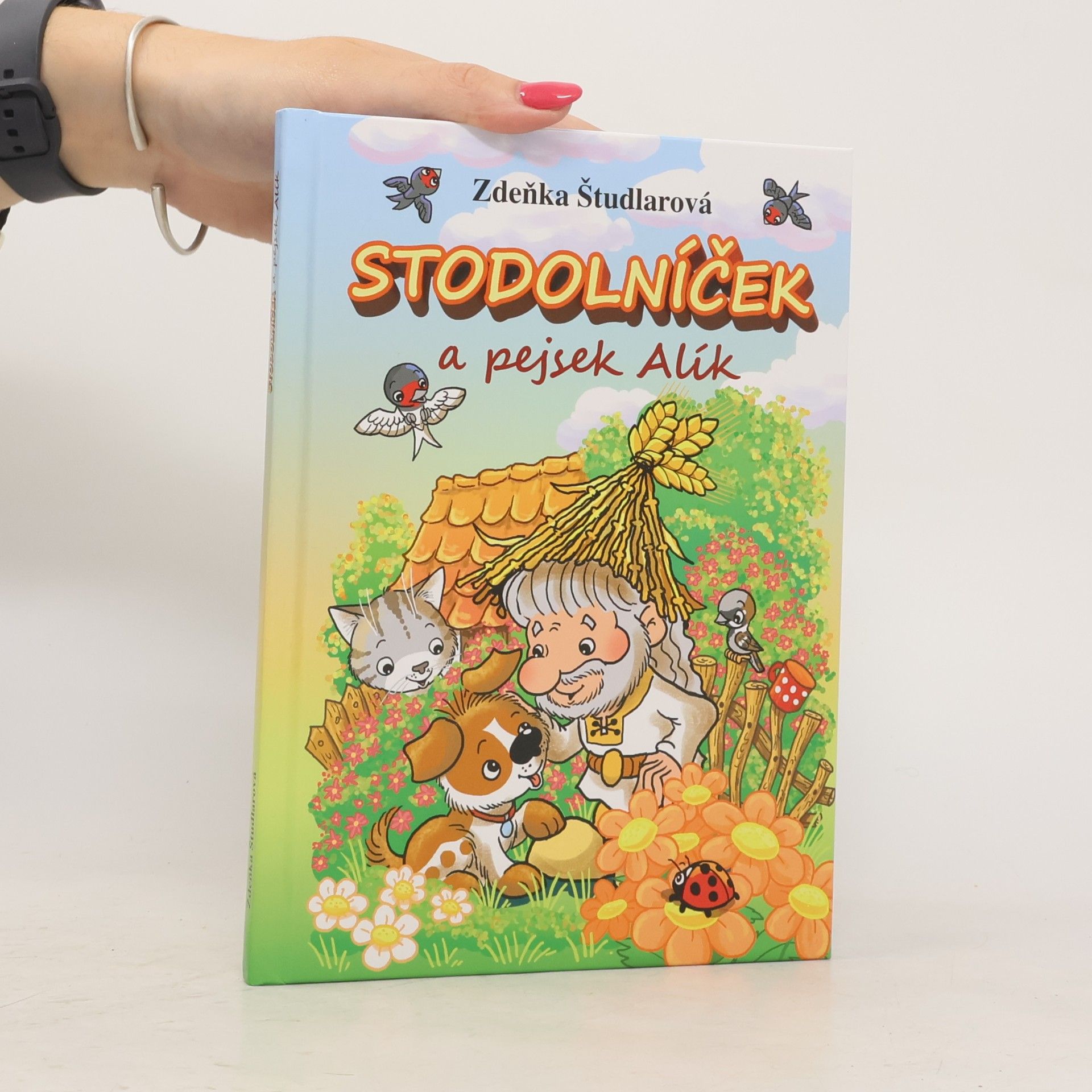 Zdeňka Študlarová Stodolníček a pejsek Alík