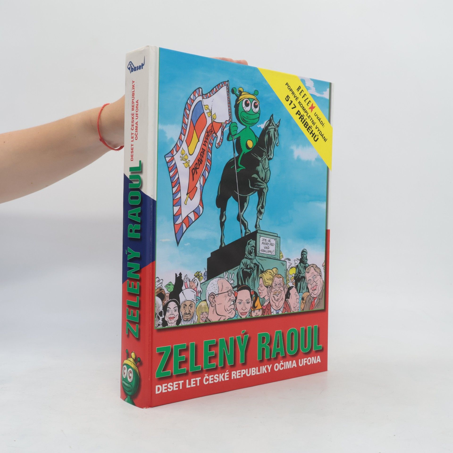 Zelený Raoul: Nekonečný příběh České republiky očima ufona: Původní comix