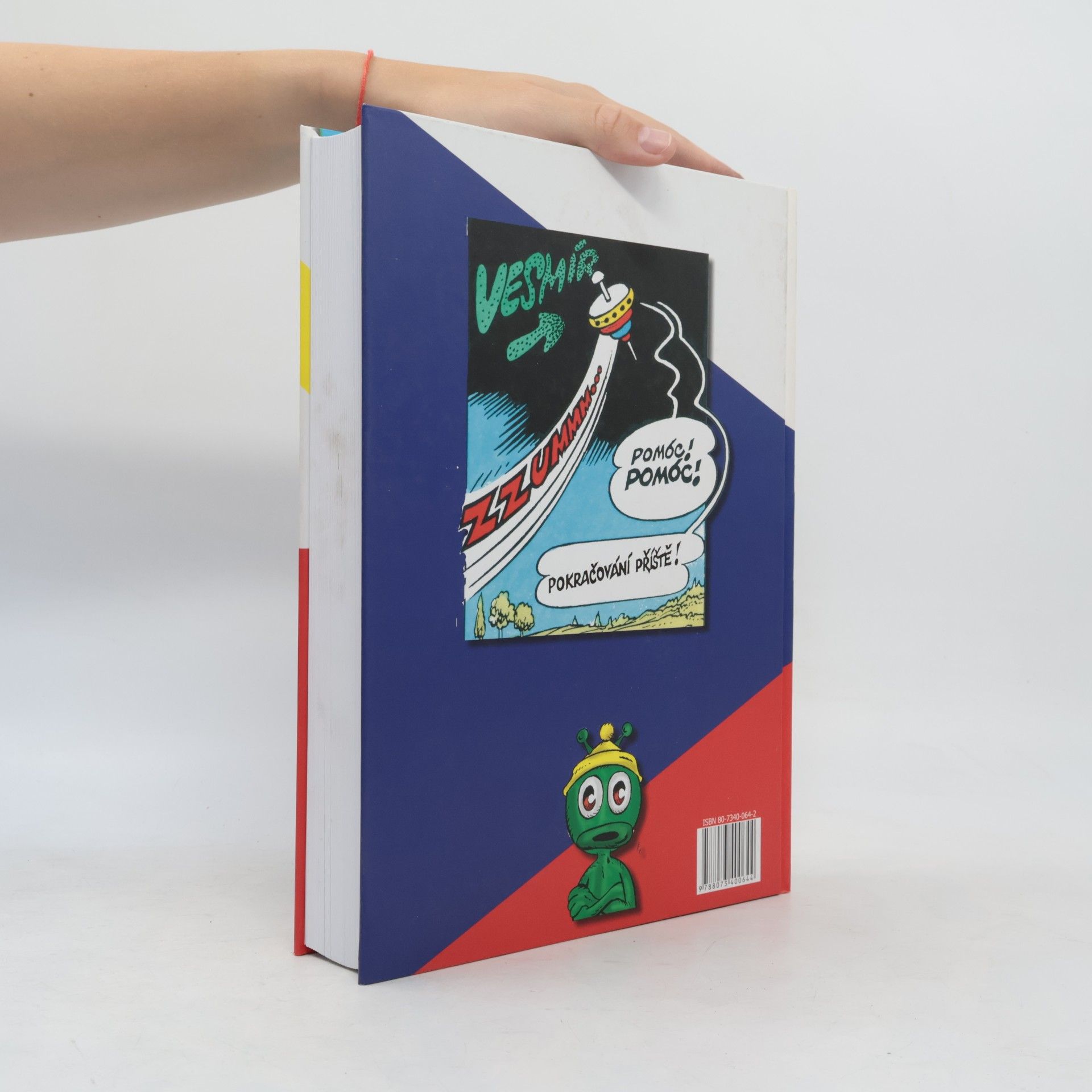 Dan Hrubý Zelený Raoul: Nekonečný příběh České republiky očima ufona: Původní comix