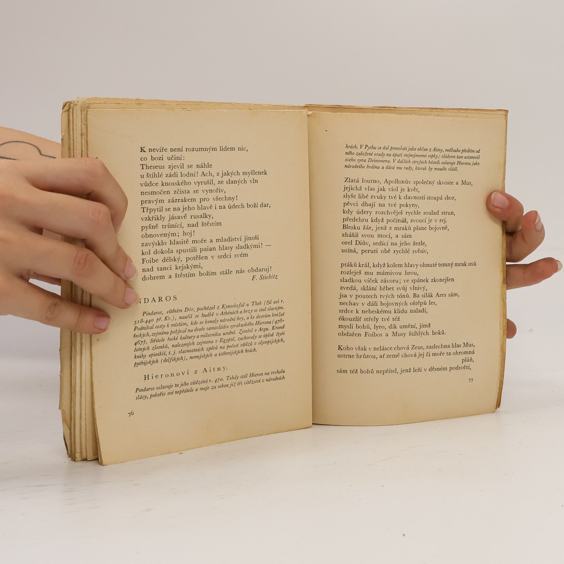 Karel Hrdina Výbor z řecké poesie v překladech