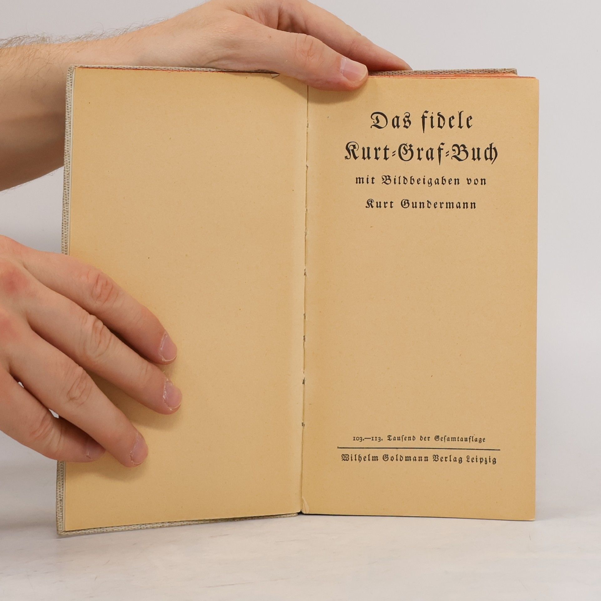Kurt Graf Das fidele Kurt, Graf, Buch