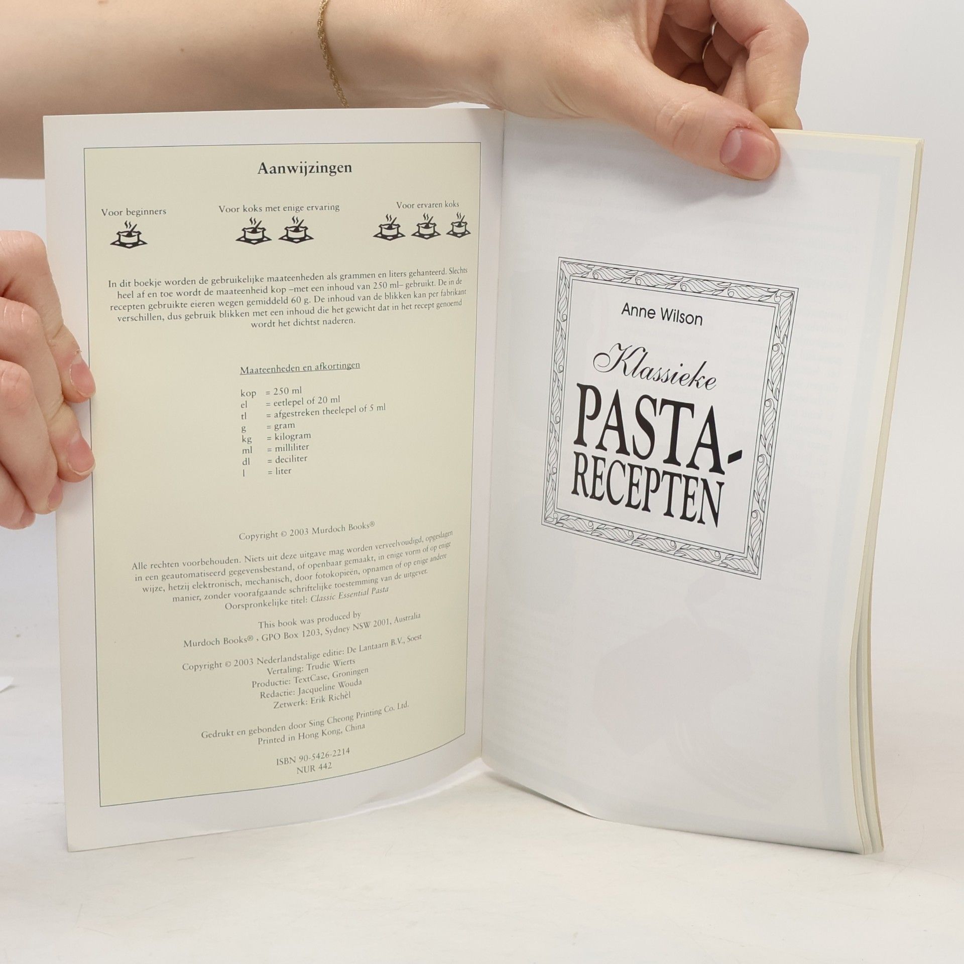 Anne Wilson Klassieke pasta gerechten