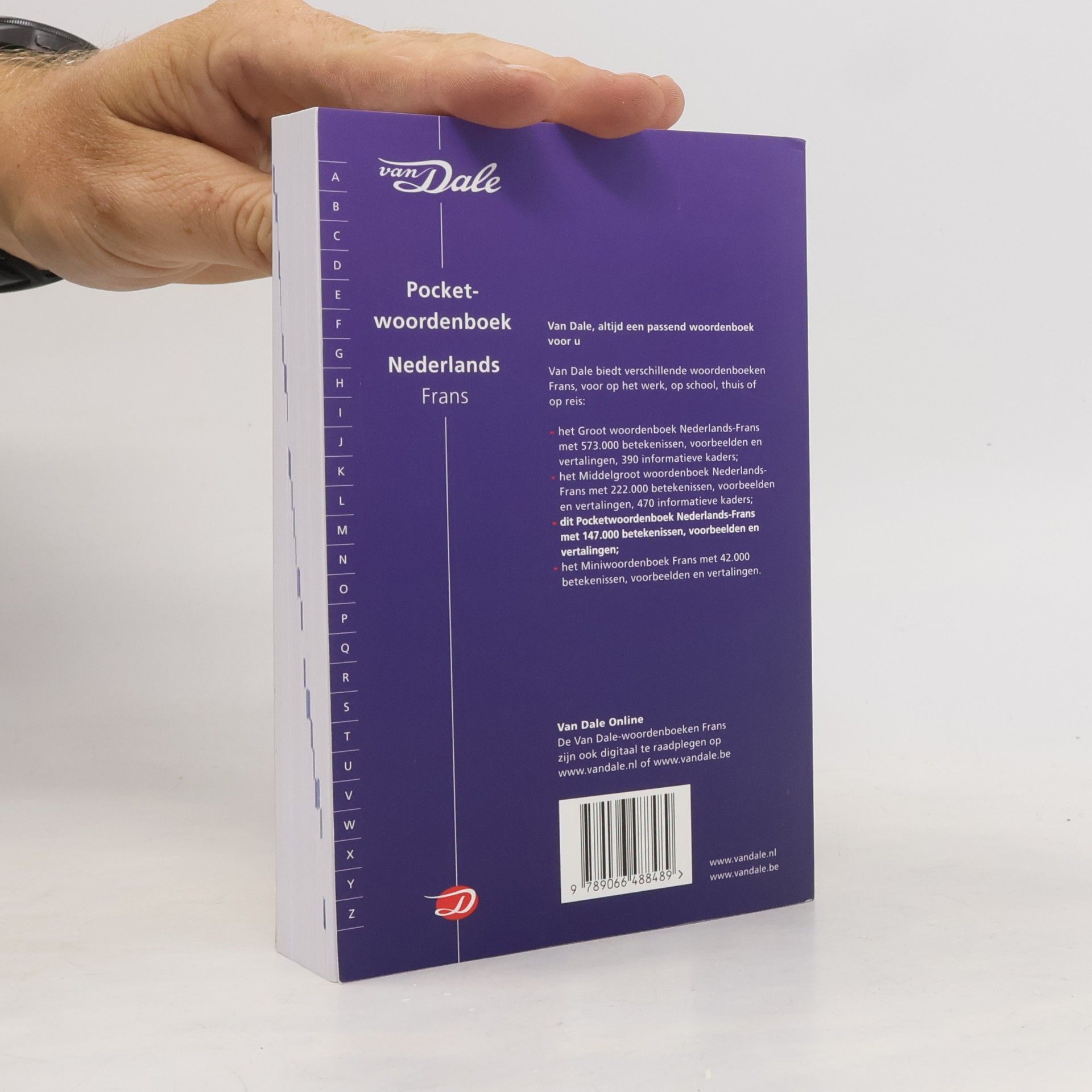 C.P.M. Boerrigter Van Dale pocketwoordenboek Nederlands-Frans - Inclusief online woordenboek