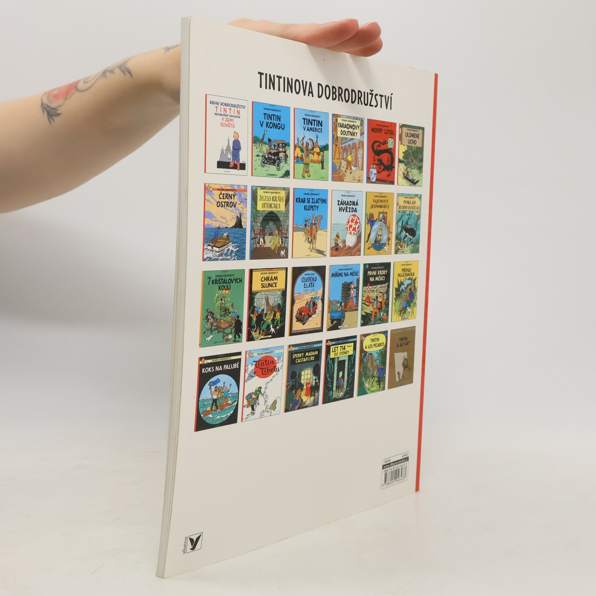 Hergé Tintin v Americe