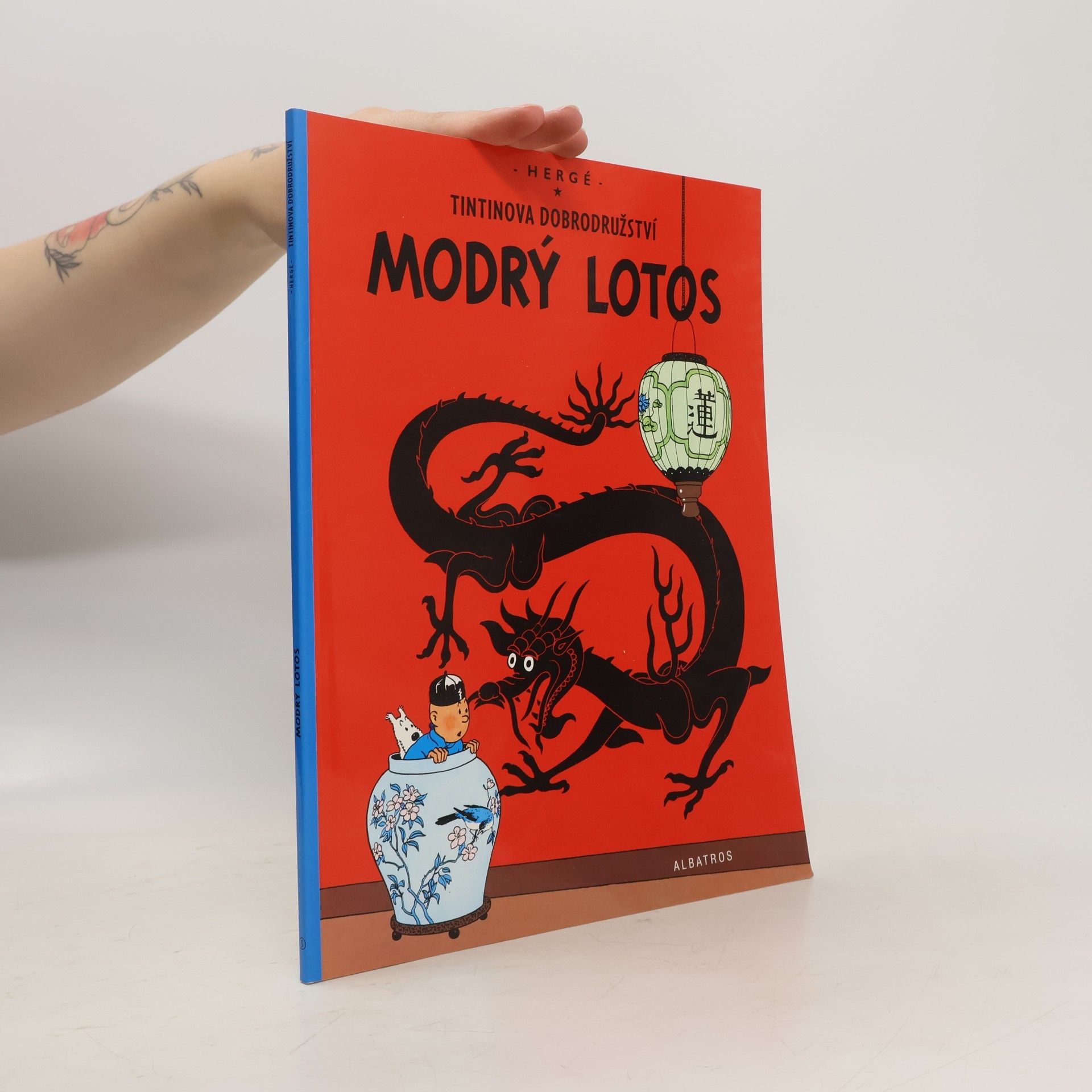 Hergé Modrý lotos