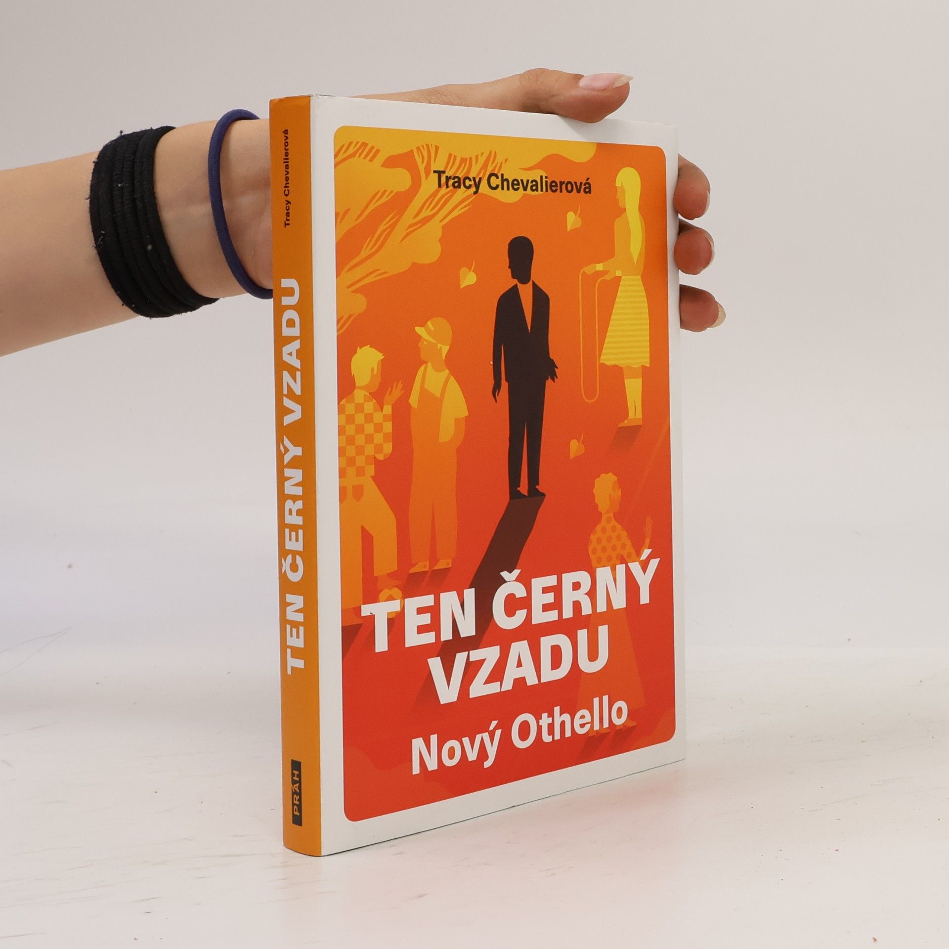 Tracy Chevalier Ten černý vzadu