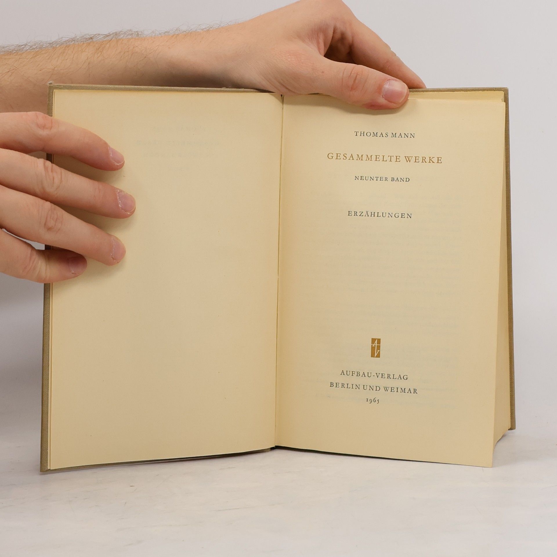 Thomas Mann Gesammelte Werke 9
