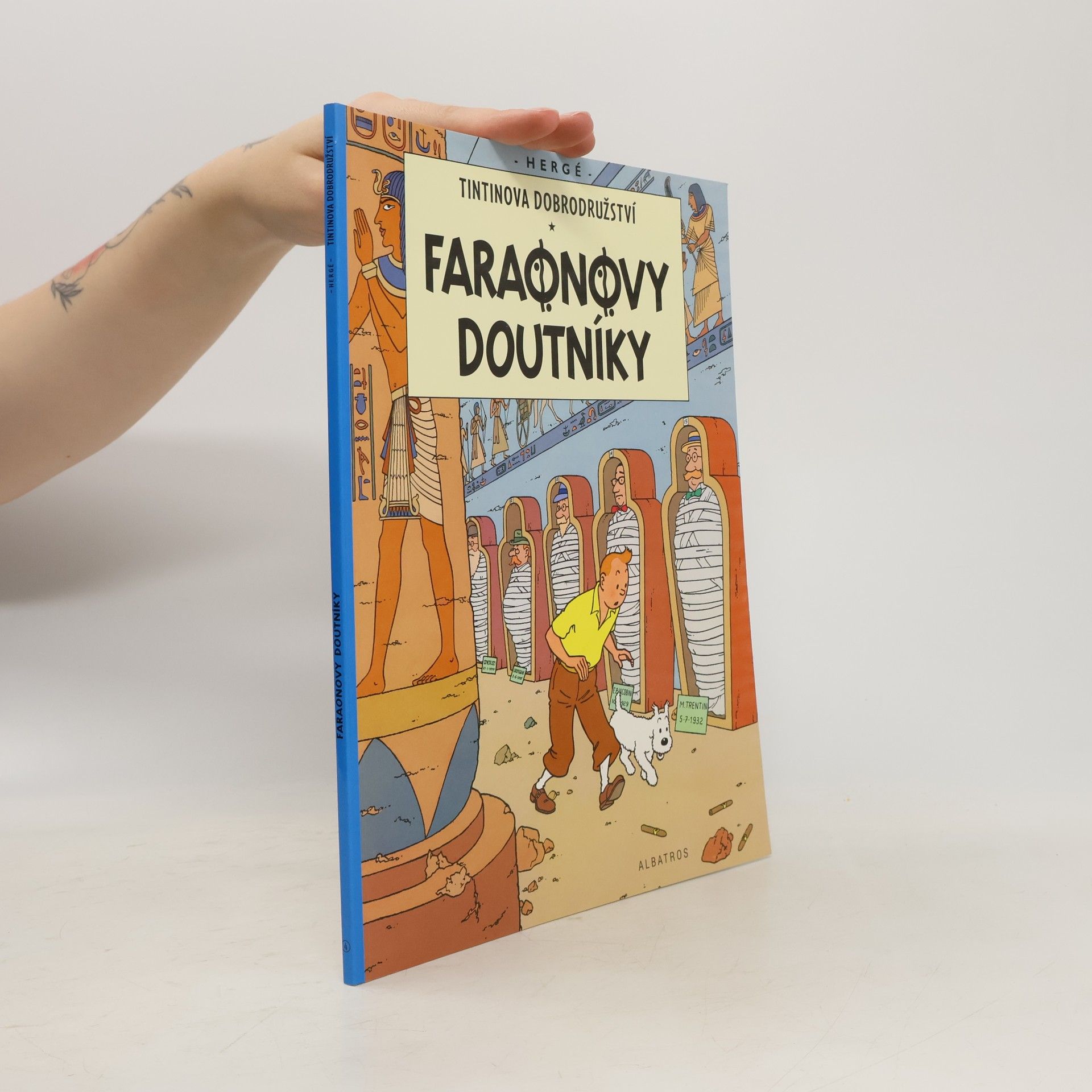 Hergé Tintinova dobrodružství. Faraonovy doutníky