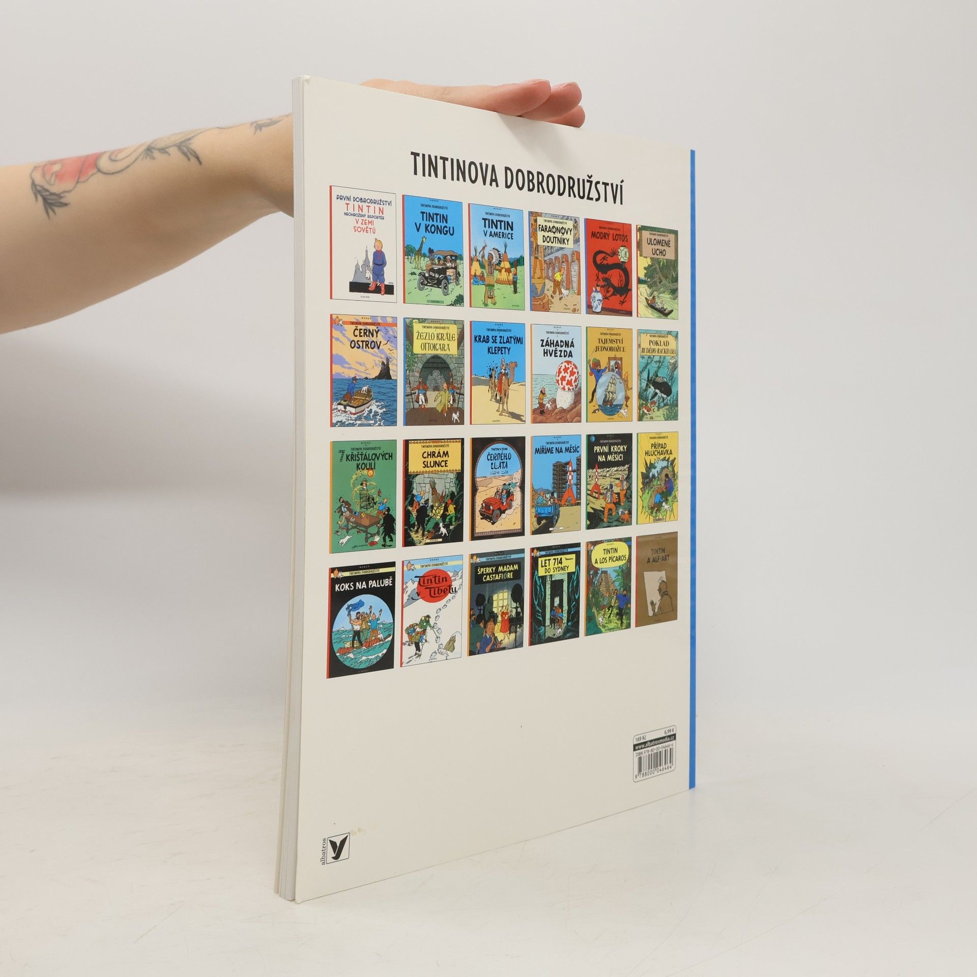 Hergé Tintinova dobrodružství. Faraonovy doutníky