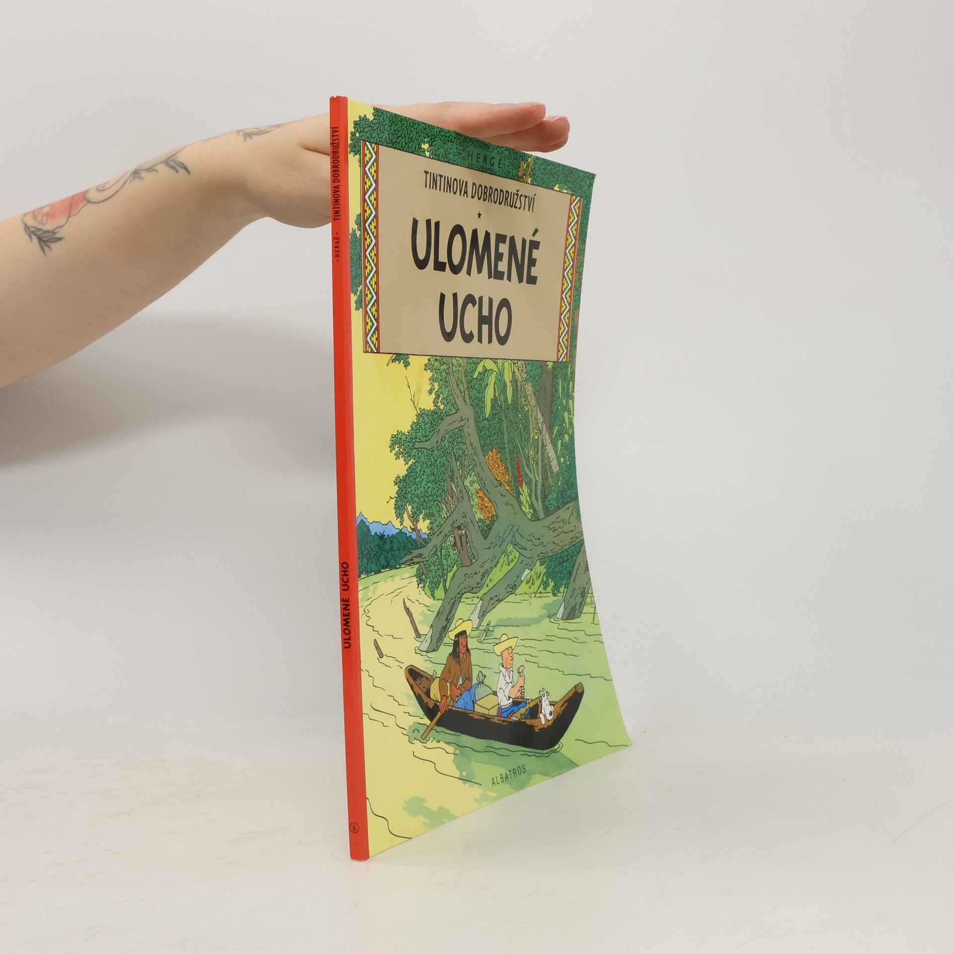 Hergé Ulomené ucho