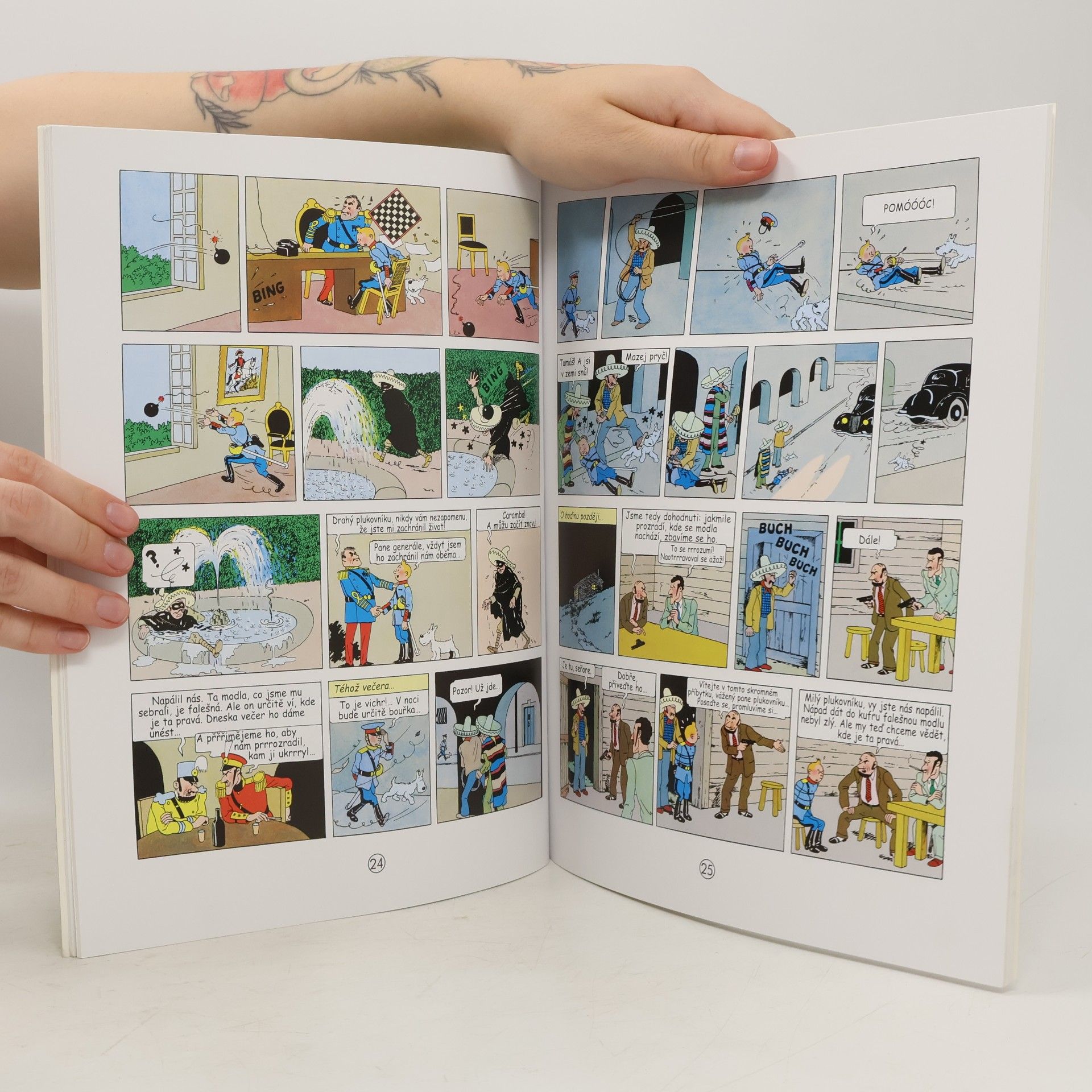 Hergé Ulomené ucho