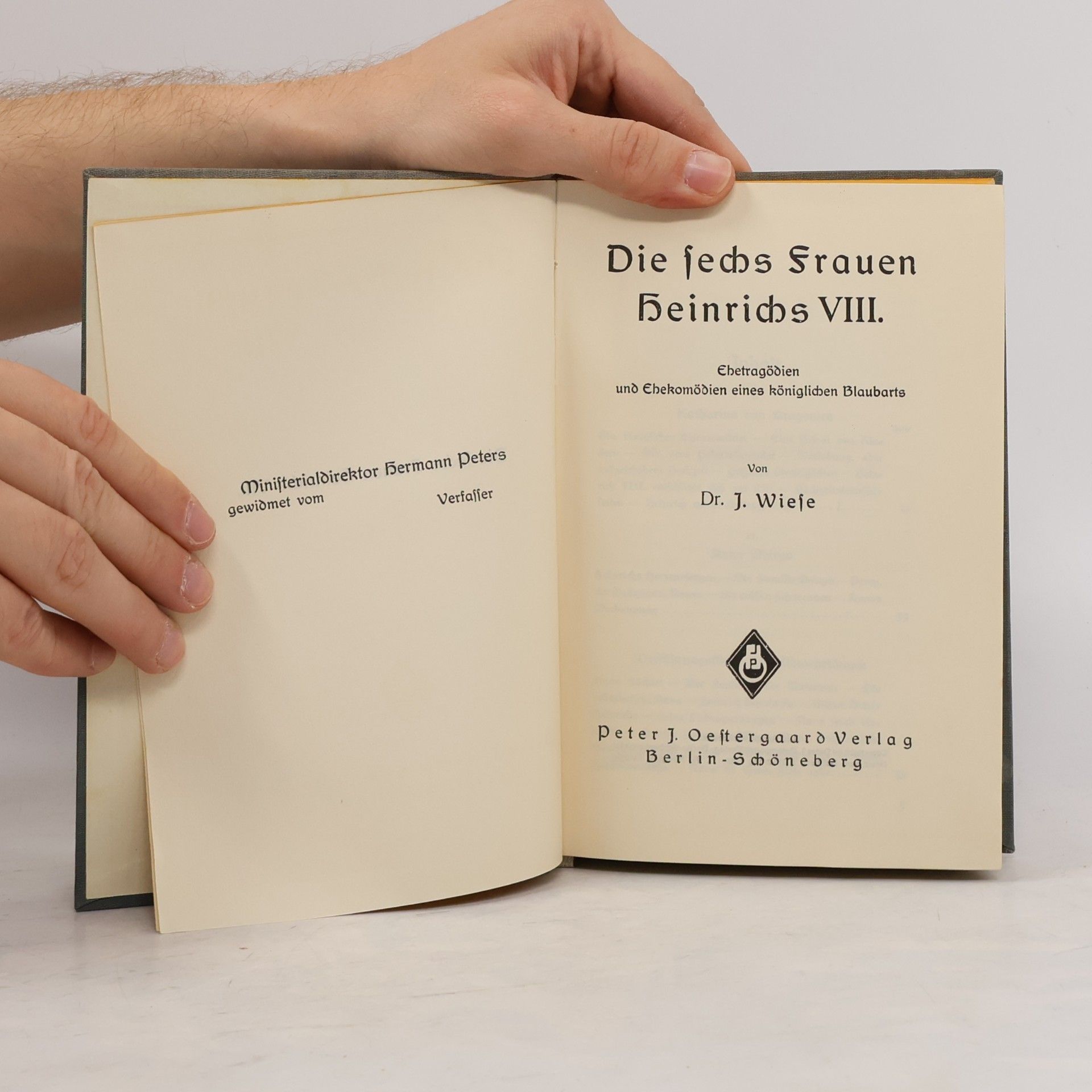 Josef Wiese Die sechs Frauen Heinrichs VIII.