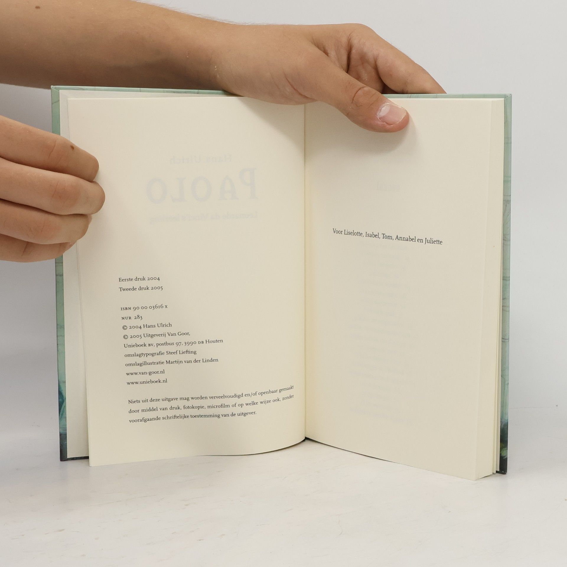 Hans Ulrich Paolo, Leonardo da Vinci's leerling / druk 1