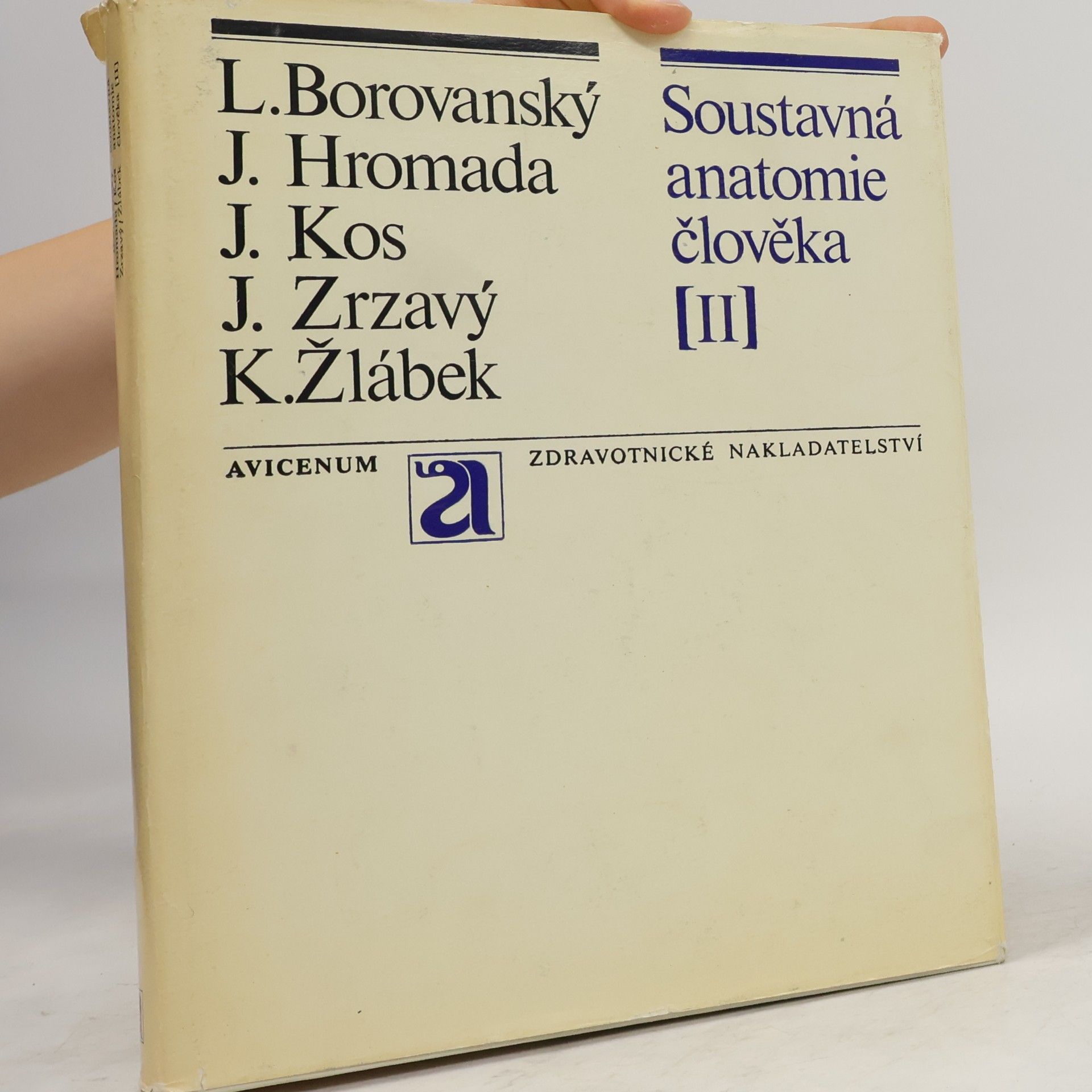 Ladislav Borovanský Soustavná anatomie člověka II