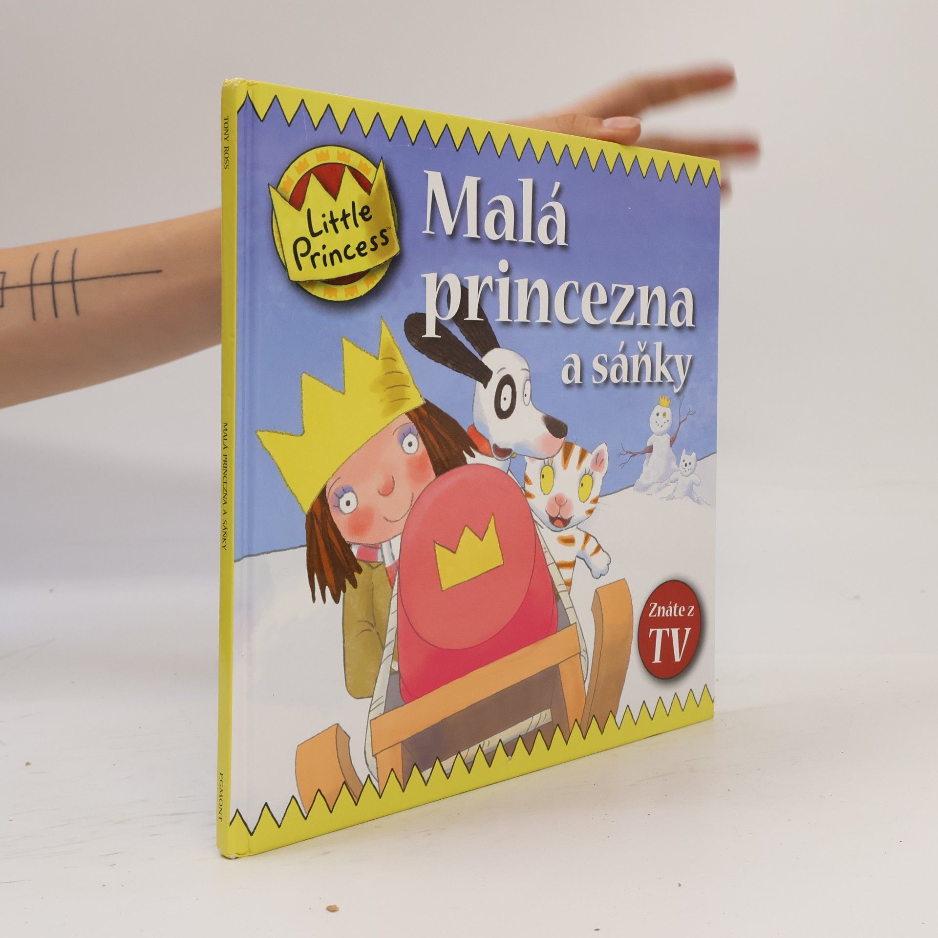 Tony Ross Malá princezna a sáňky
