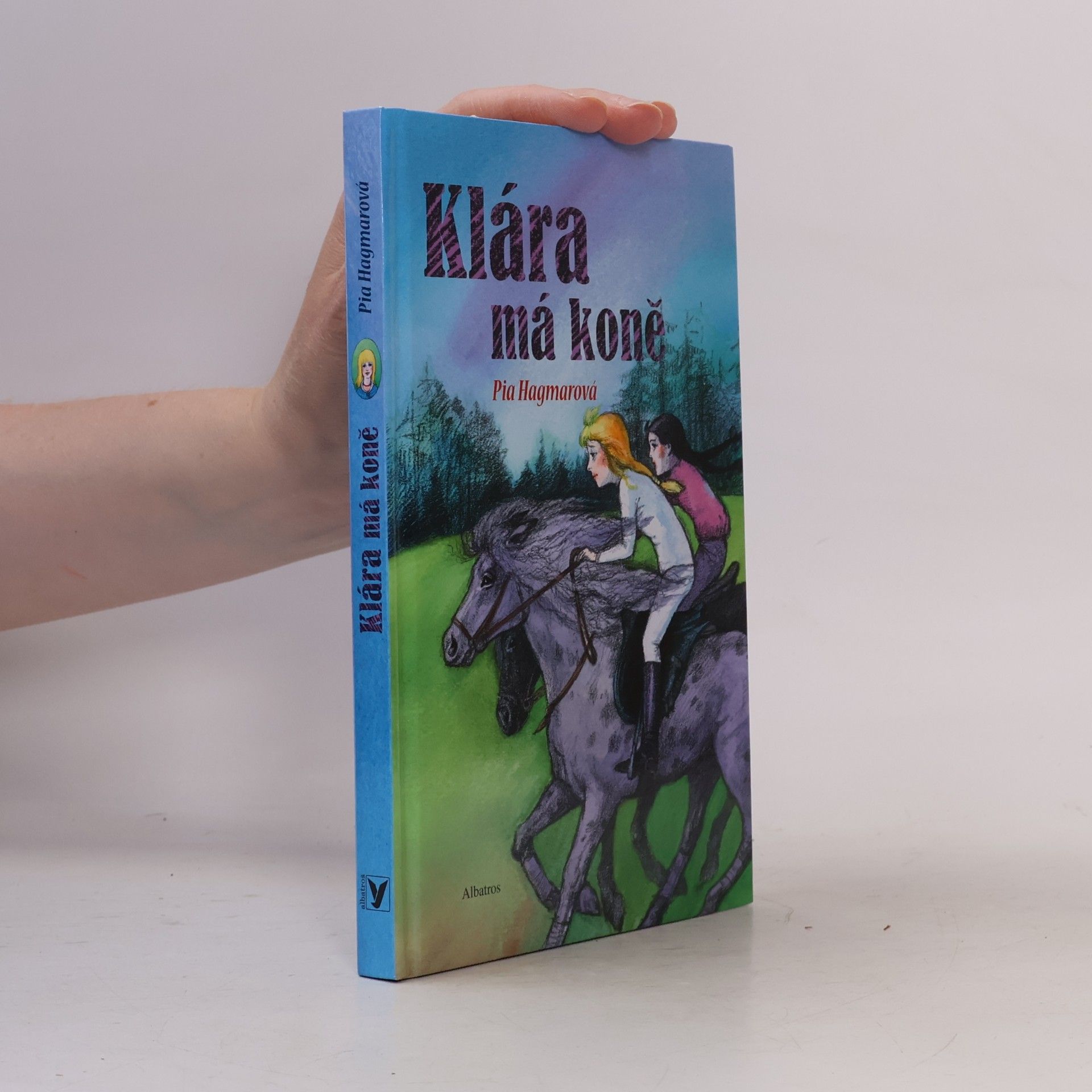 Pia Hagmar Klára má koně