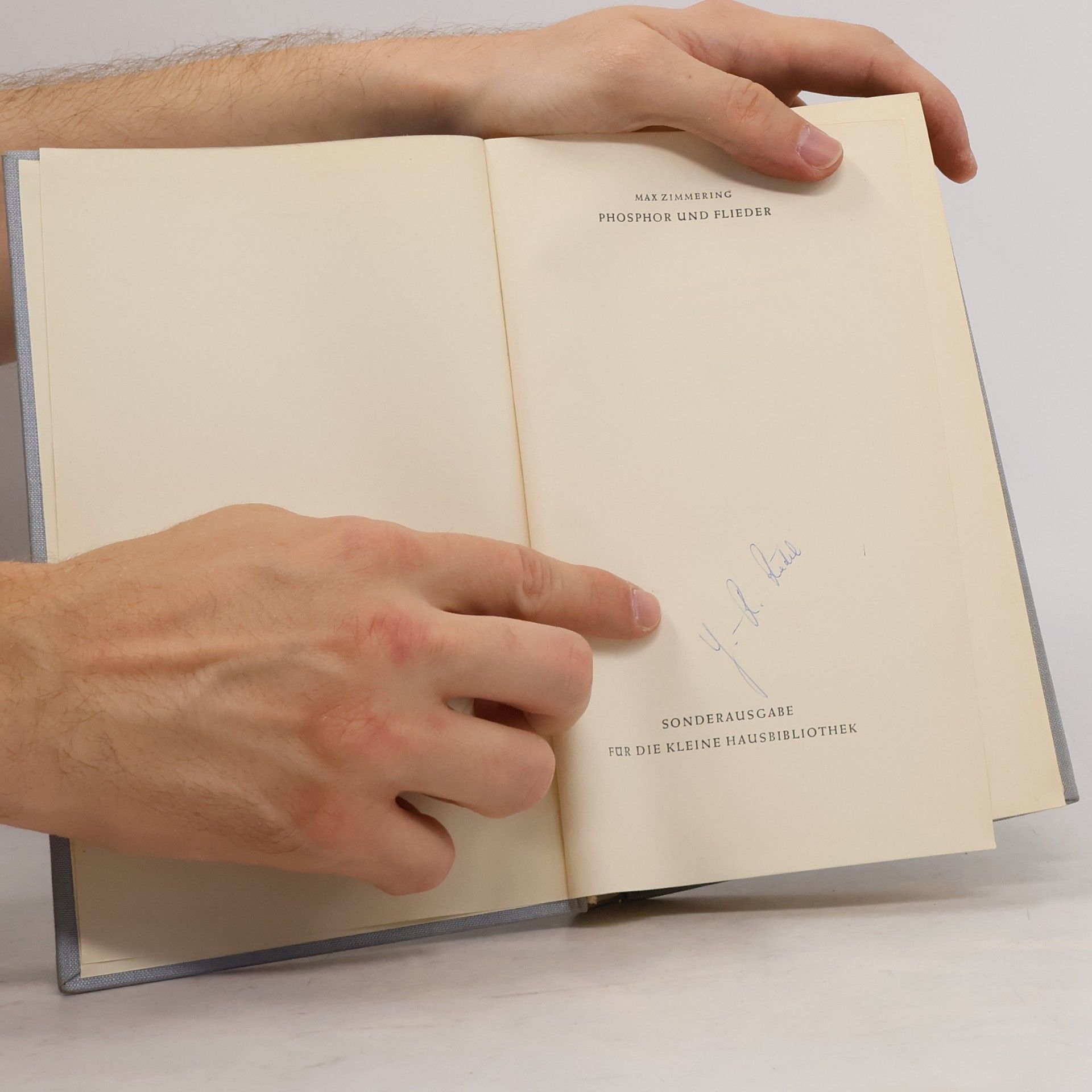 Max Zimmering Phosphor und Flieder
