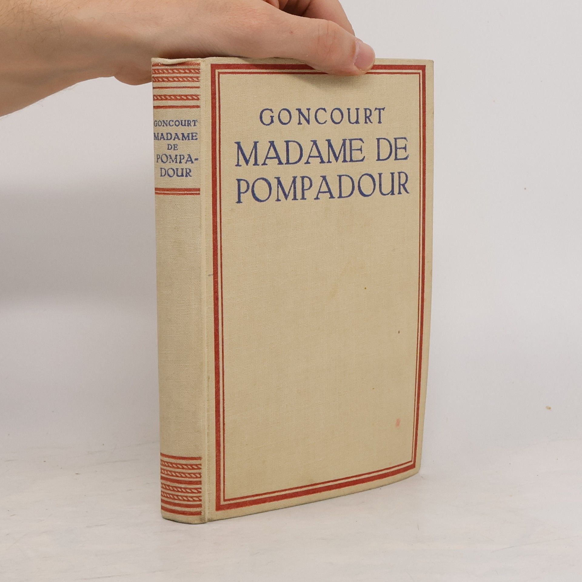 Edmond de Goncourt Madame de Pompadour