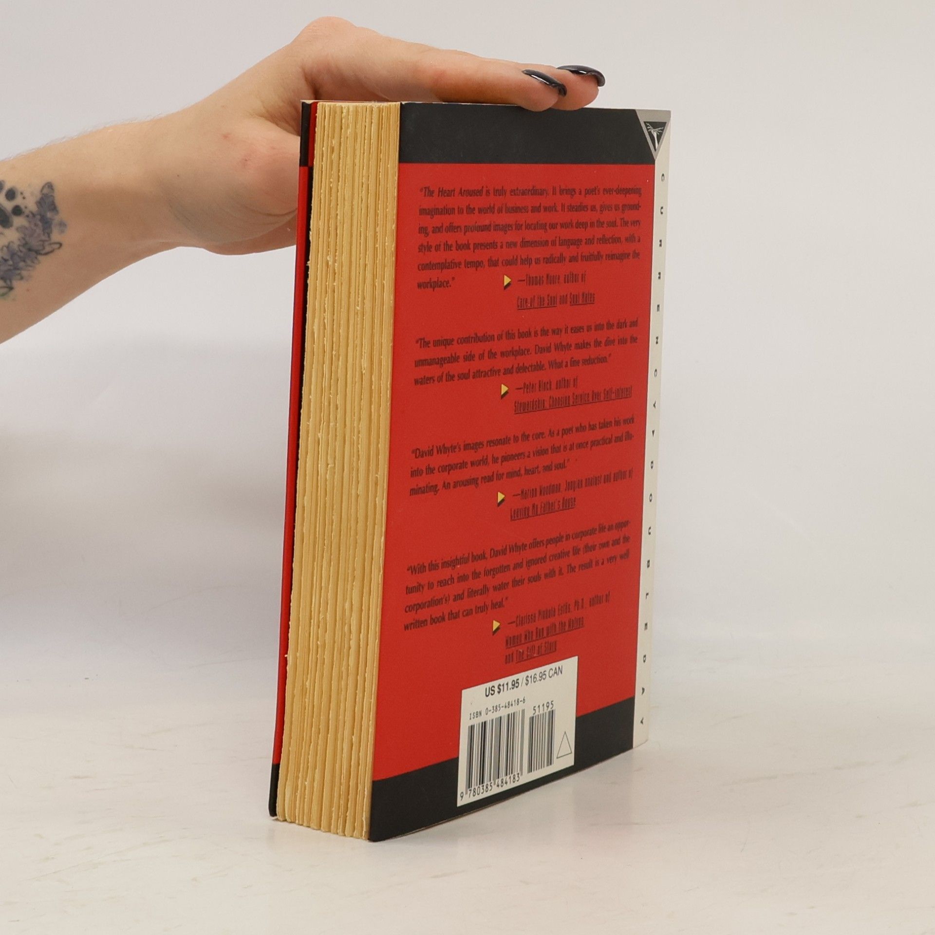 david Whyte The Heart Aroused: Poetry and the Preservation of the Soul in Corporate America