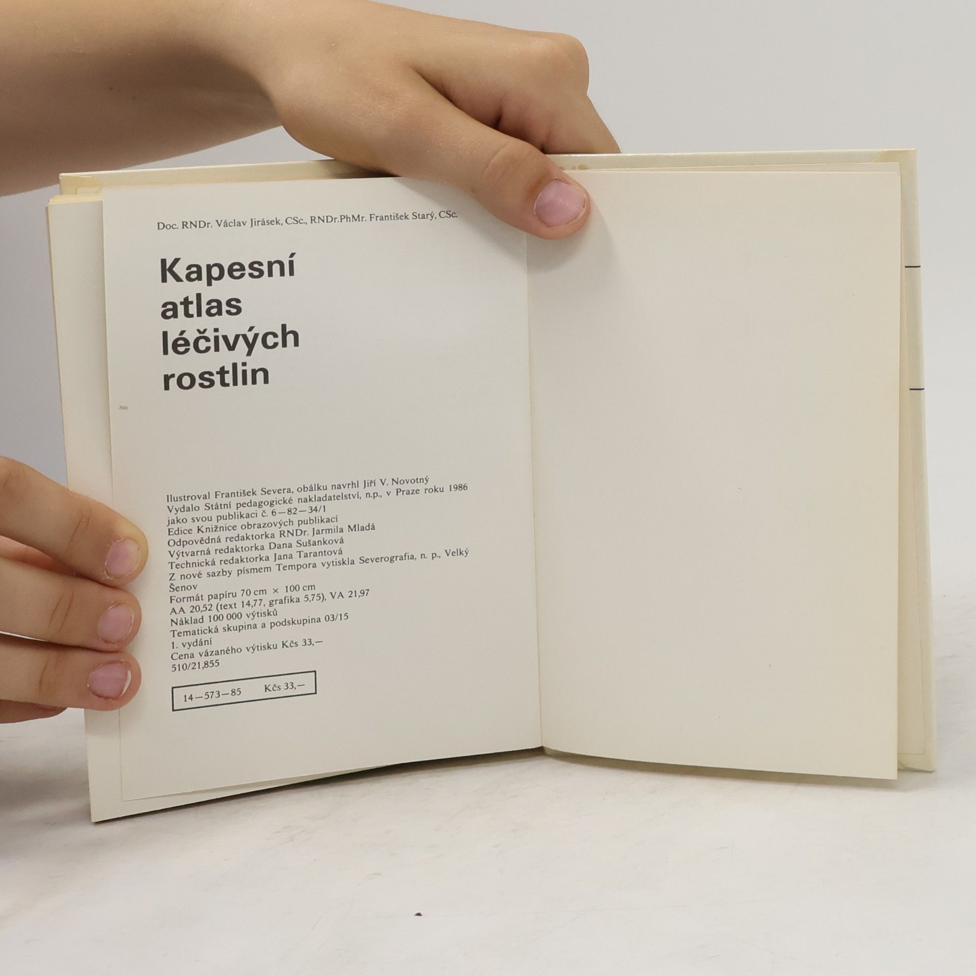 Václav Jirásek Kapesní atlas léčivých rostlin