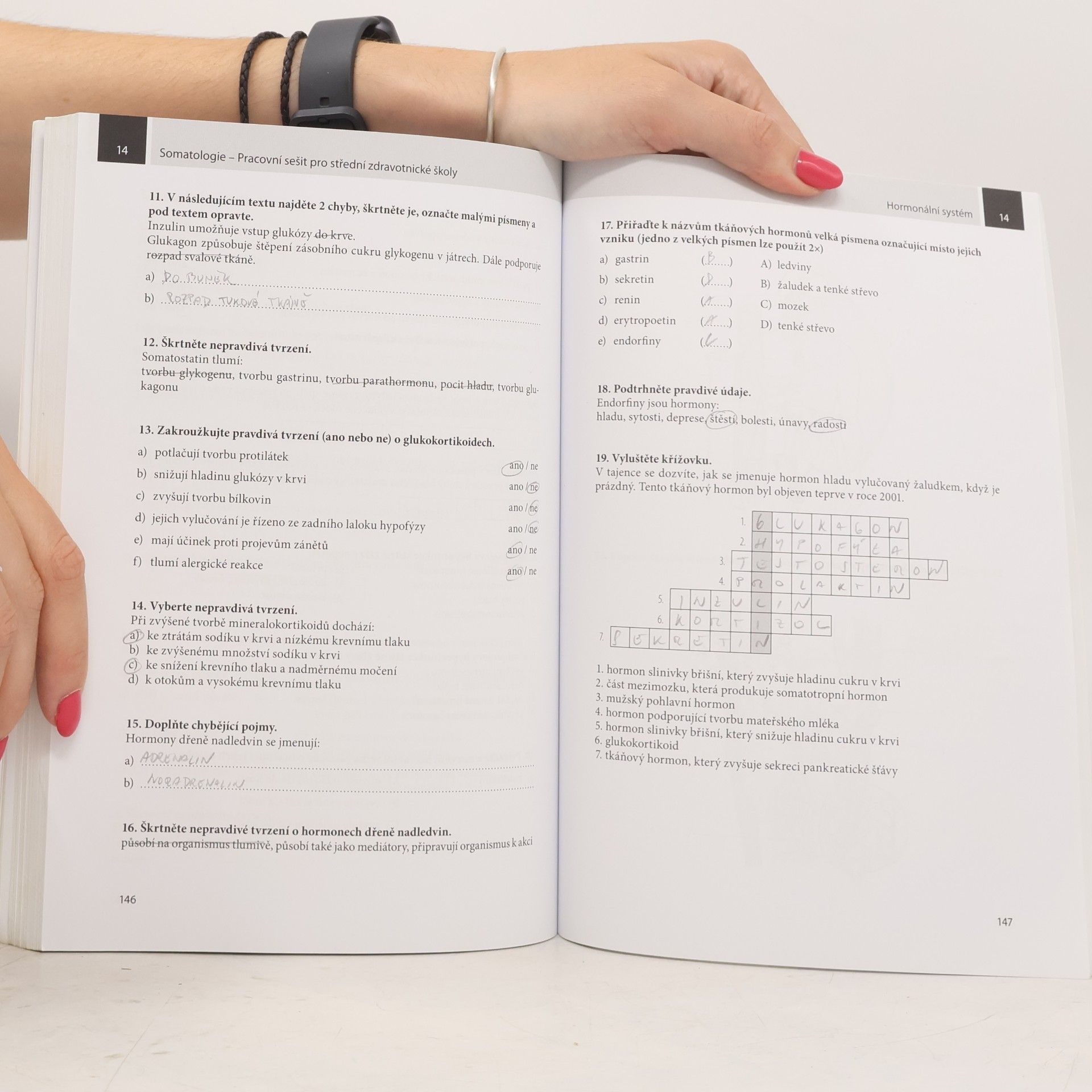 Markéta Křivánková Somatologie - Pracovní sešit pro střední zdravotnické školy