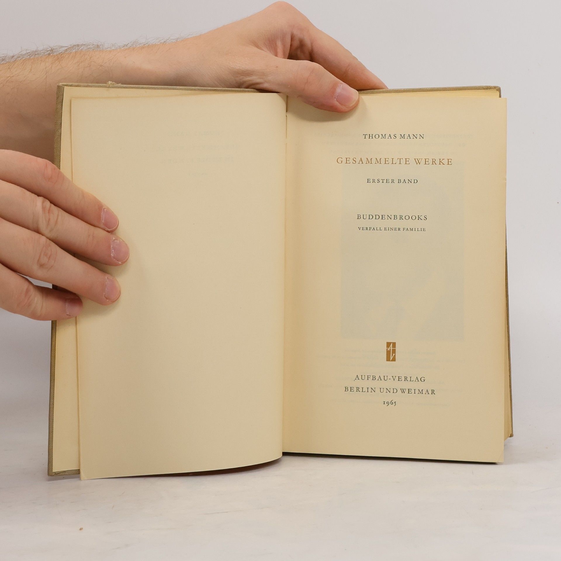 Thomas Mann Gesammelte Werke 1