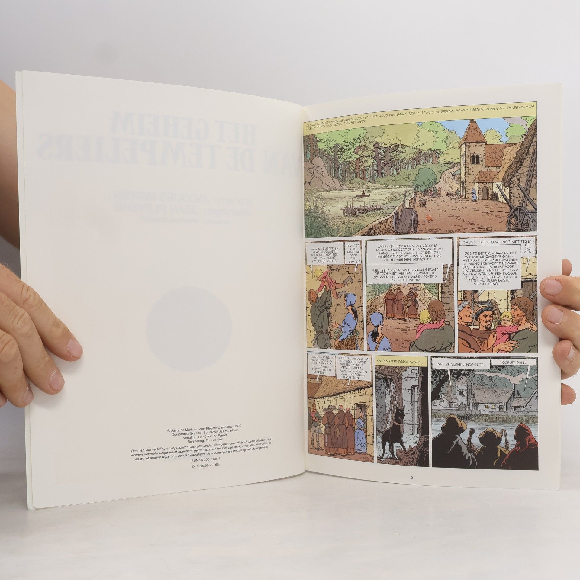 Jacques Martin Tristan - 8: Het geheim van de Tempeliers