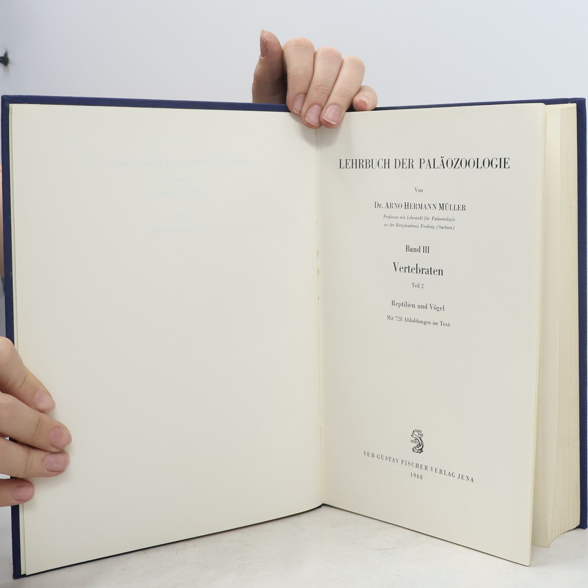 Arno Hermann Müller Lehrbuch der Paläozoologie III/2