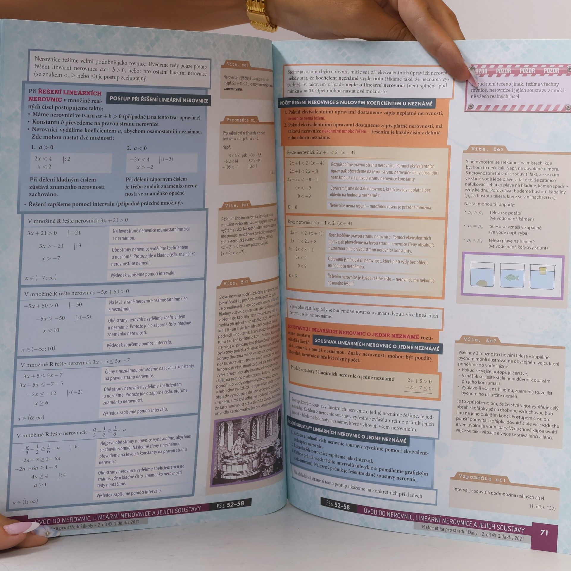 Autorenkollektiv Matematika pro střední školy - 2. díl: Výrazy, rovnice, nerovnice