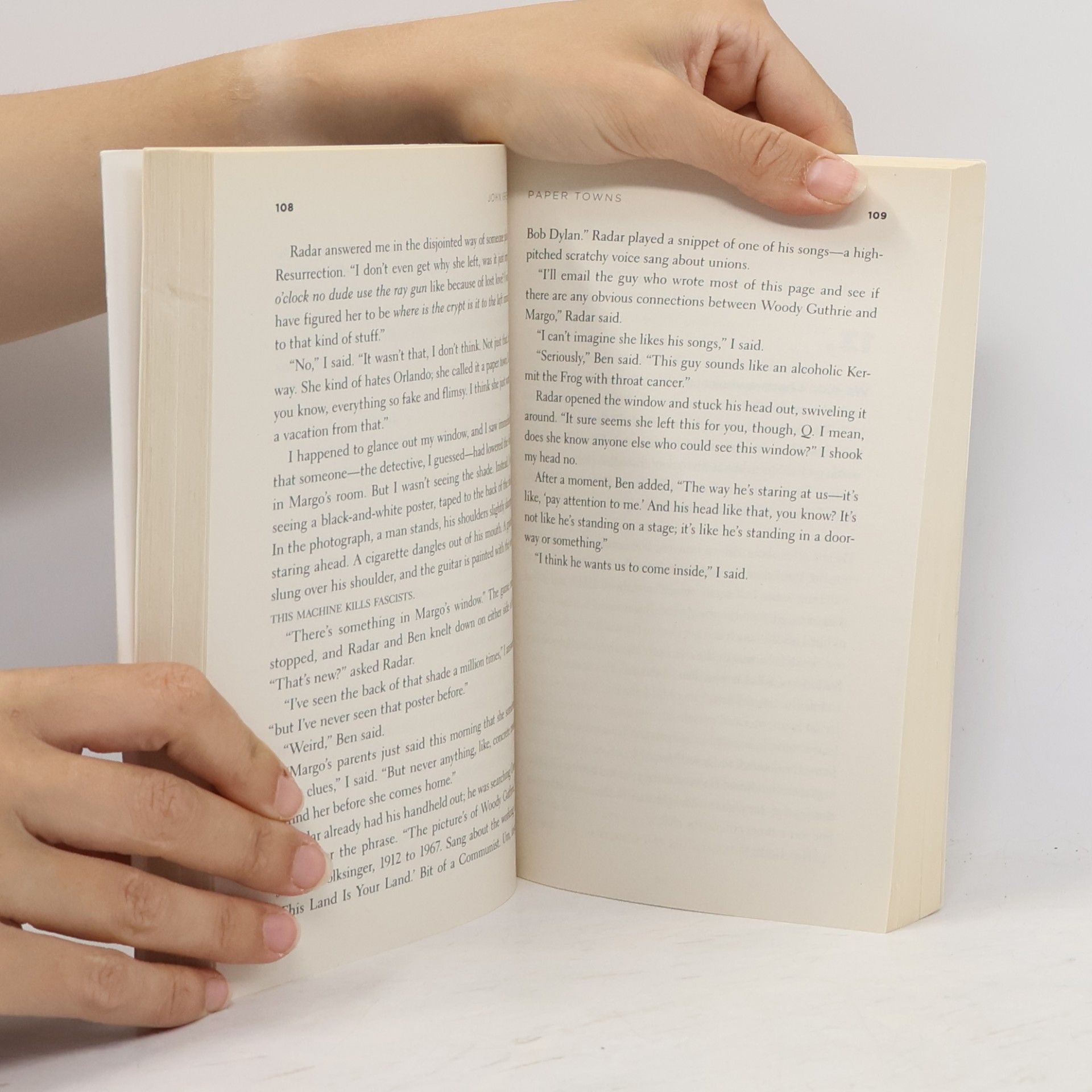 John Green Paper Towns