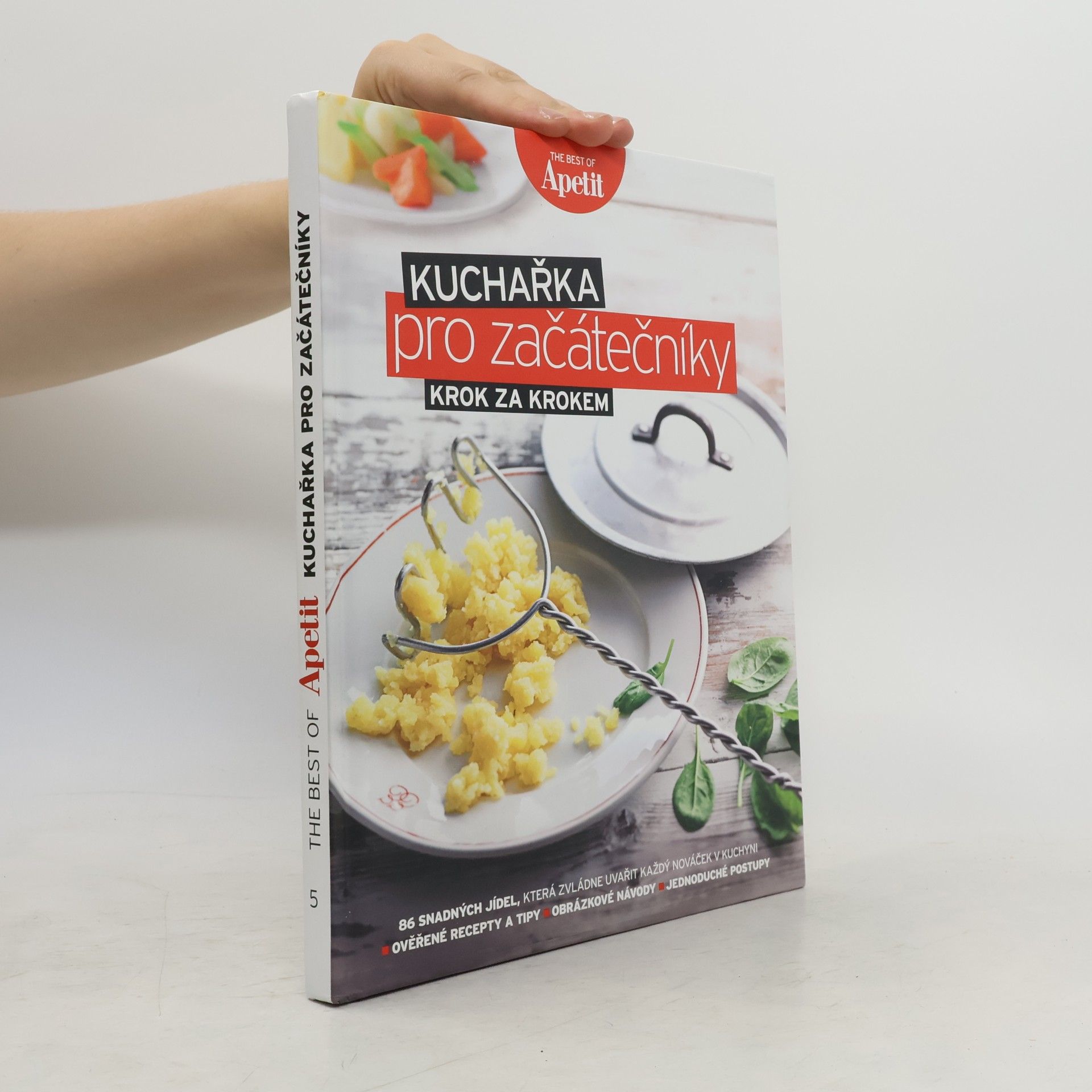 Kolektiv autorů Kuchařka pro začátečníky krok za krokem