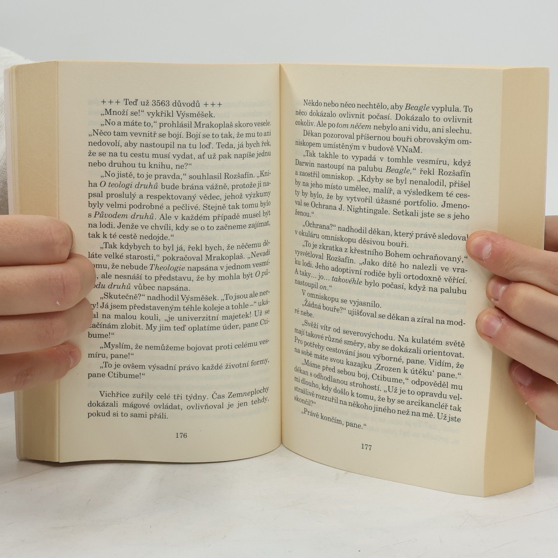 Terry Pratchett Věda na Zeměploše. Darwinovy hodinky