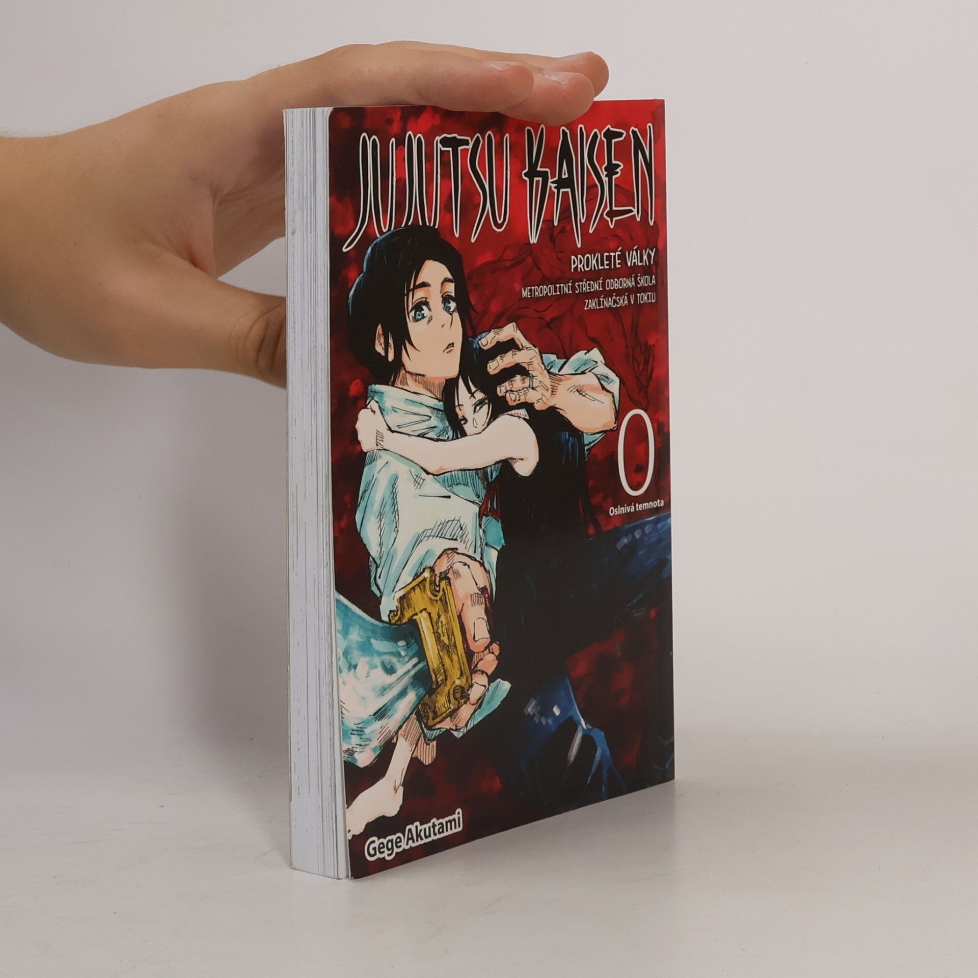 Gege Akutami Jujutsu kaisen : prokleté války : Metropolitní střední odborná škola zaklínačská v Tokiu. 0, Oslnivá temnota