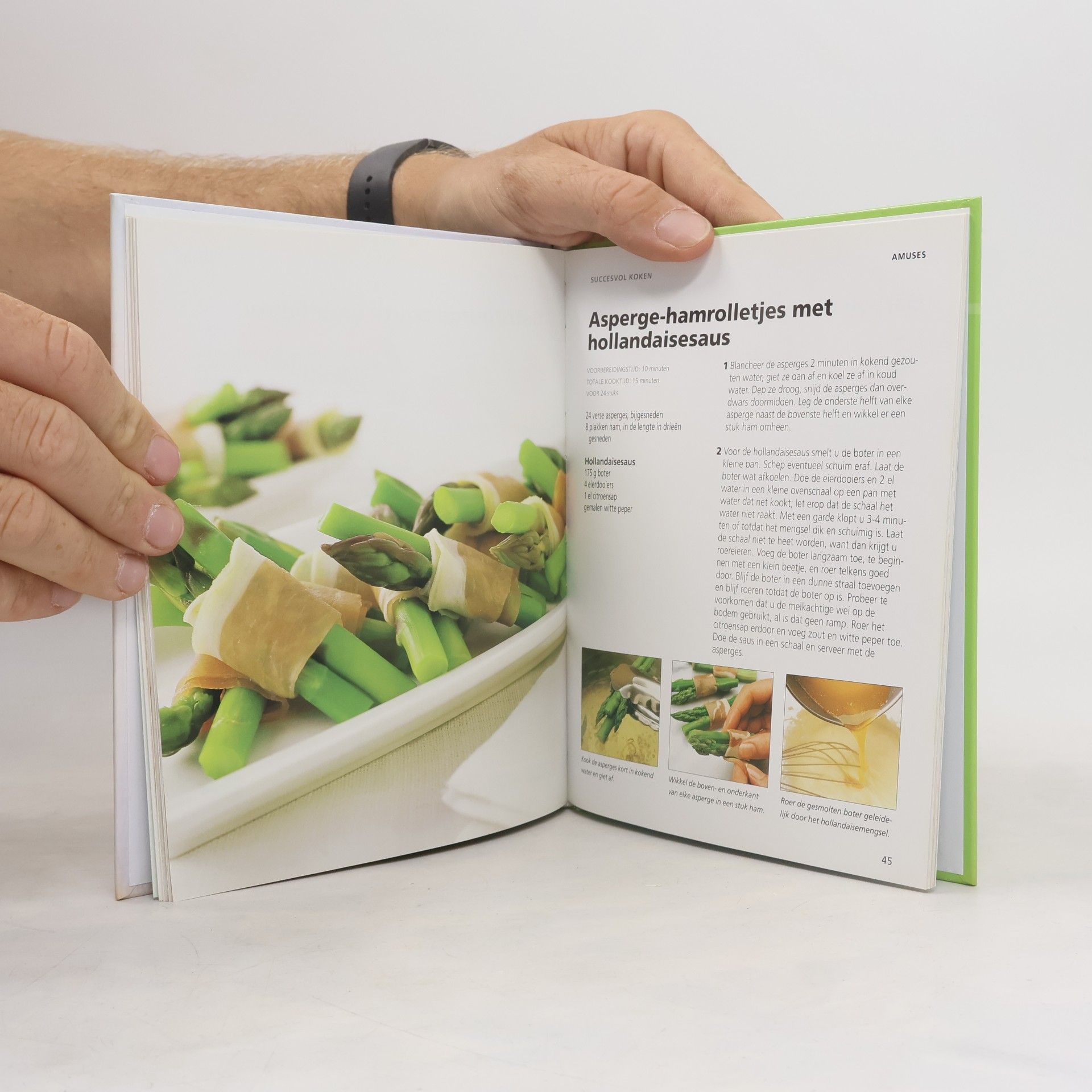 Hans P. Keizer Succesvol Koken: Amuses - druk 1