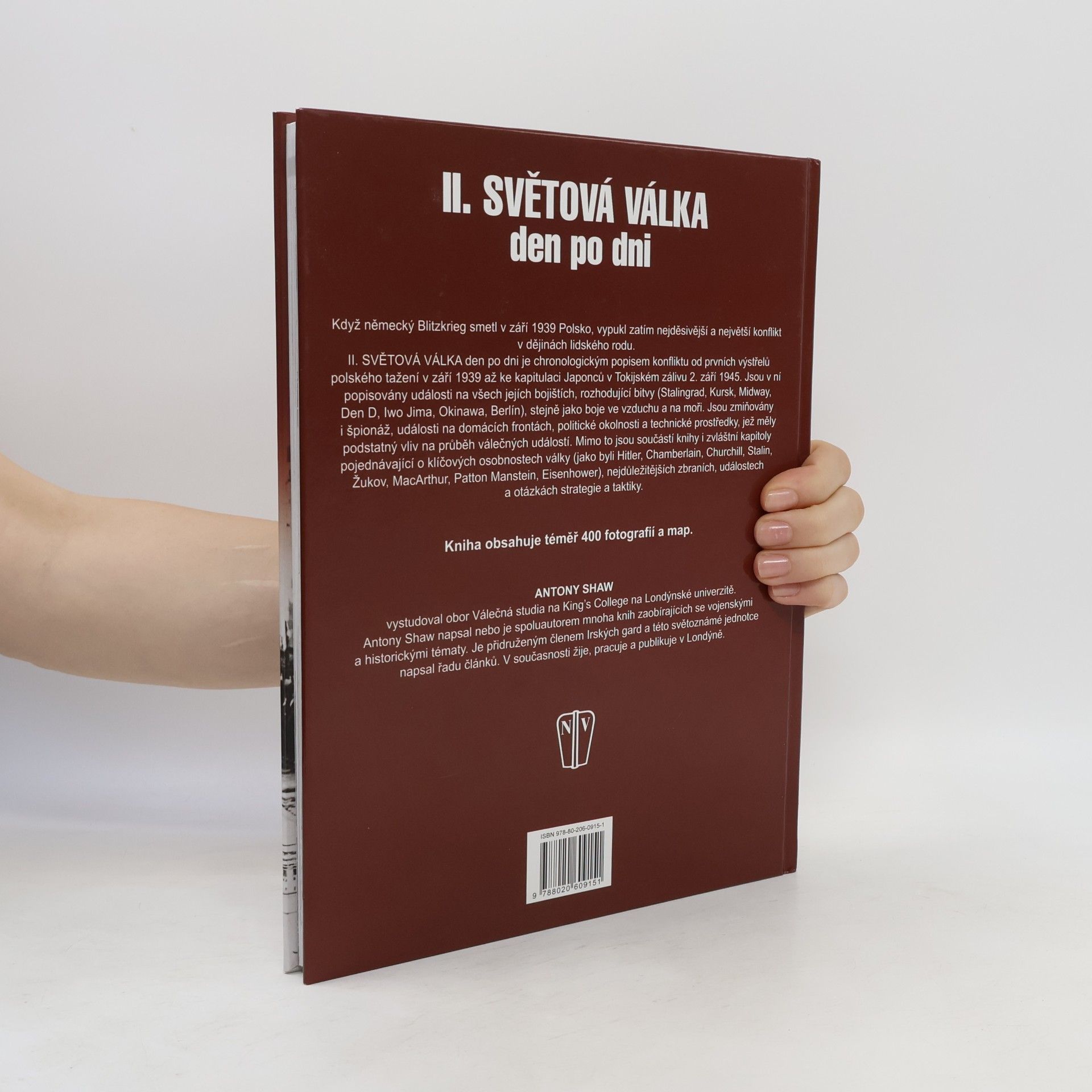 Antony Shaw Druhá světová válka den po dni