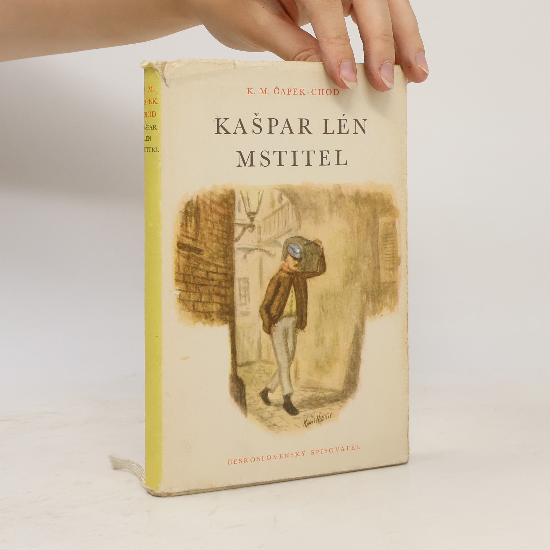 K. M. Čapek Chod Kašpar Lén mstitel