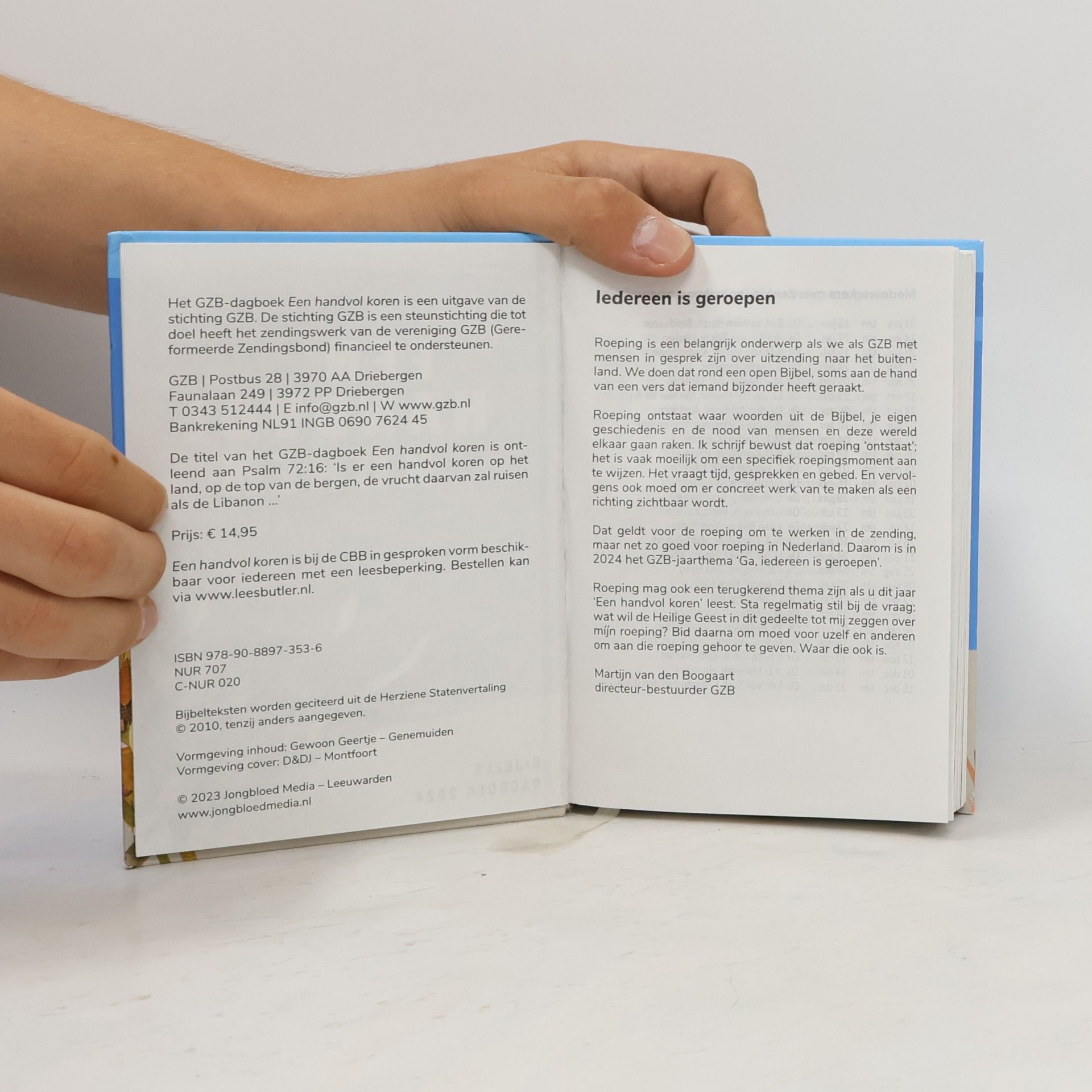 Bijbels dagboek - 2024: Een Handvol Koren
