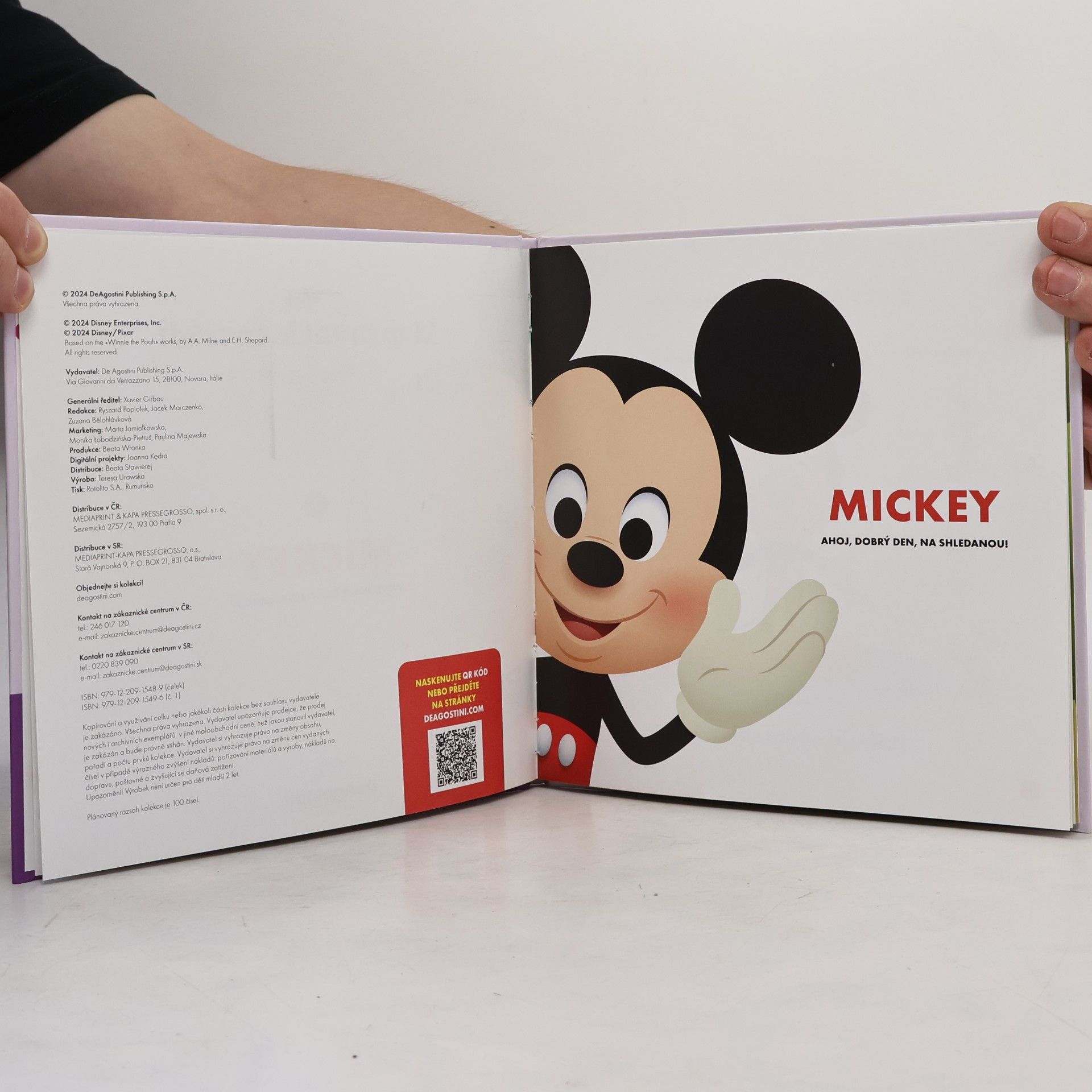 Auteurscollectief Mickey. Ahoj, Dobrý den, Na shledanou!