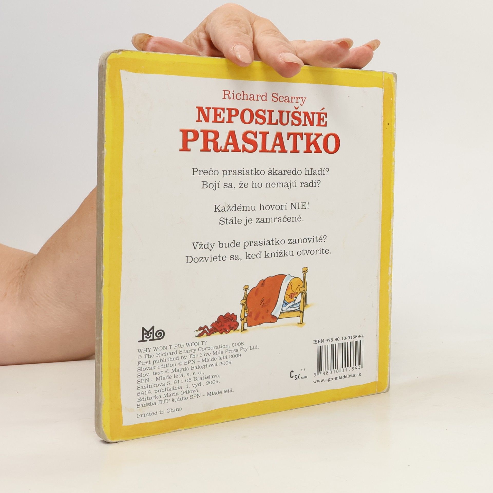 Richard Scarry Neposlušné prasiatko