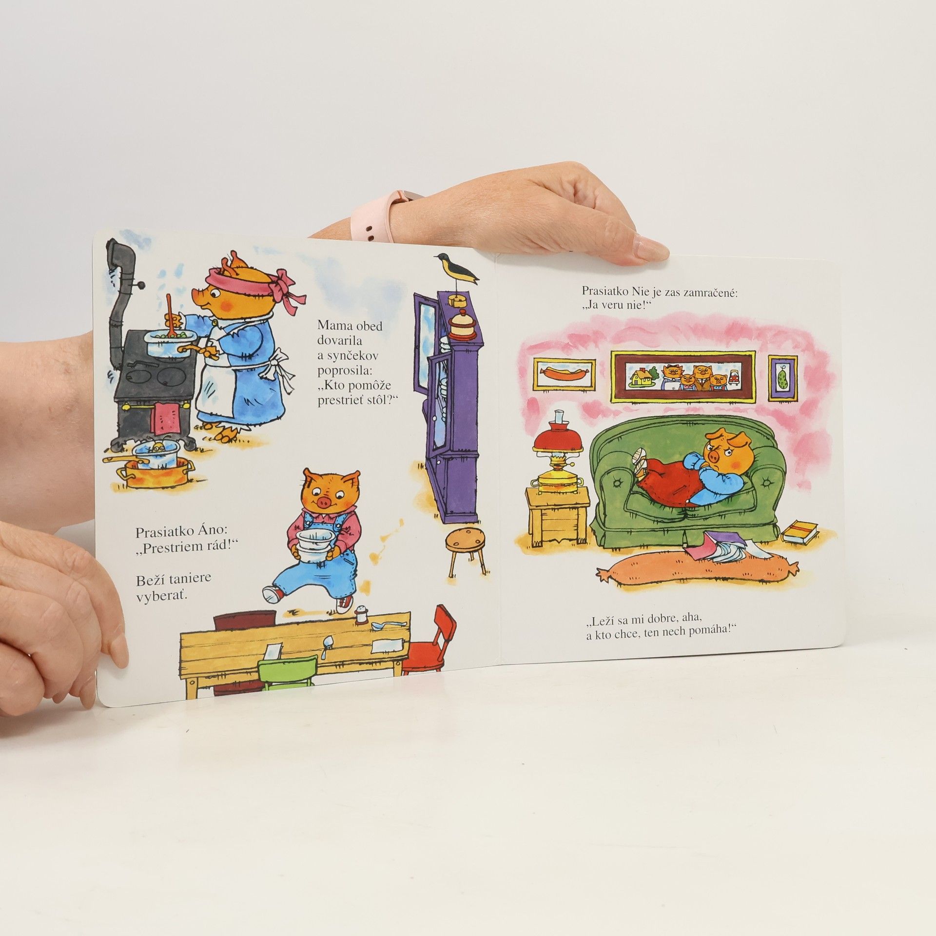 Richard Scarry Neposlušné prasiatko