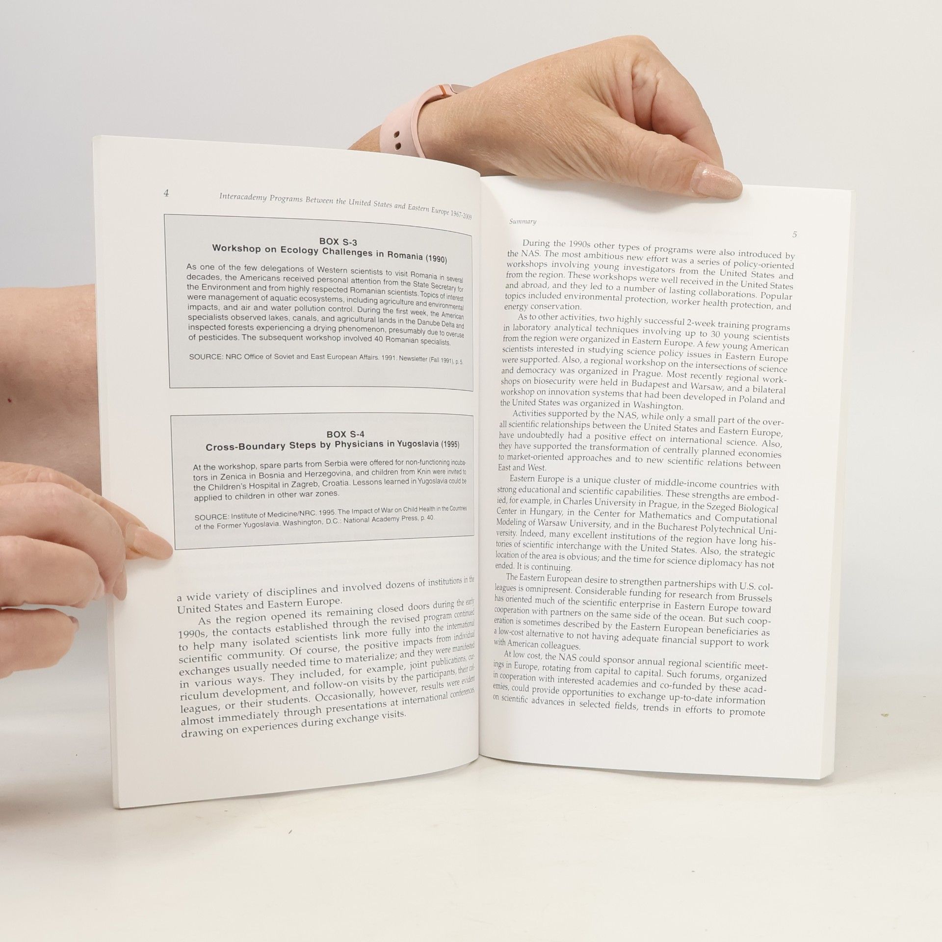 Glenn E. Schweitzer Interacademy Programs Between the United States and Eastern Europe 1967-2009
